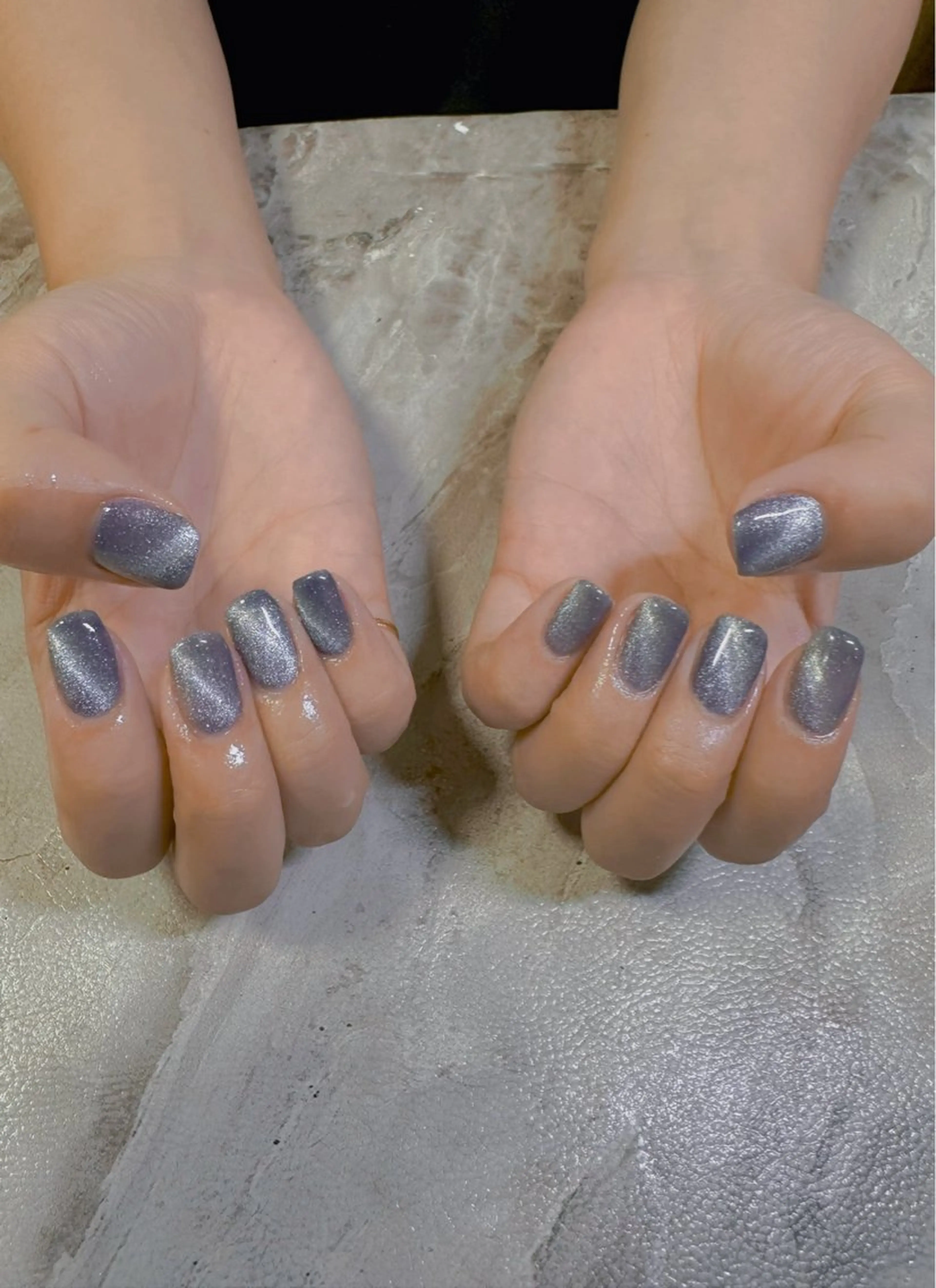 ネイル Chiara チップ長さ出しのネイルデザイン