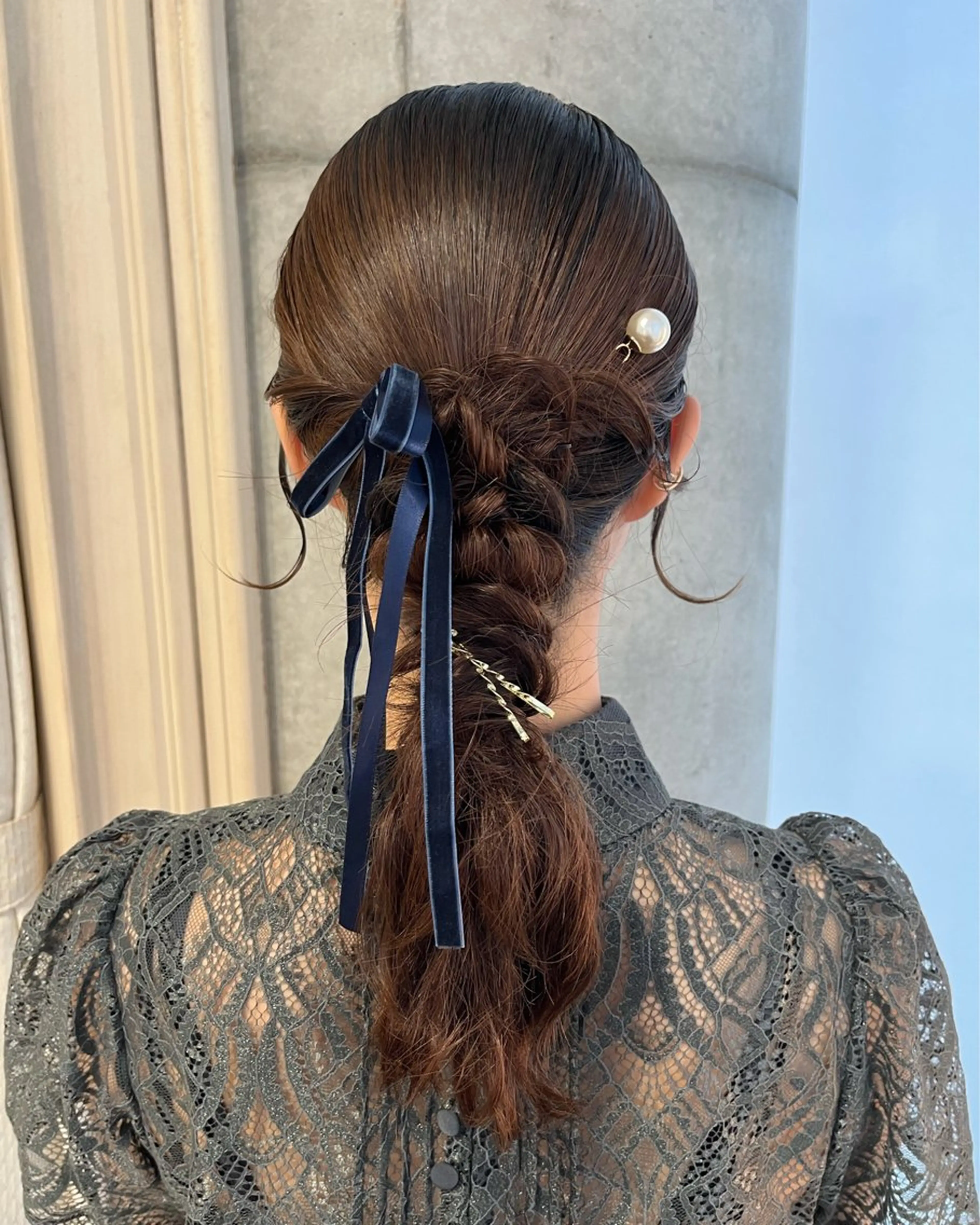 ヘアアレンジ 結婚式・ブライダル ヘアセット サソウ ユリエ🥥のヘアスタイル