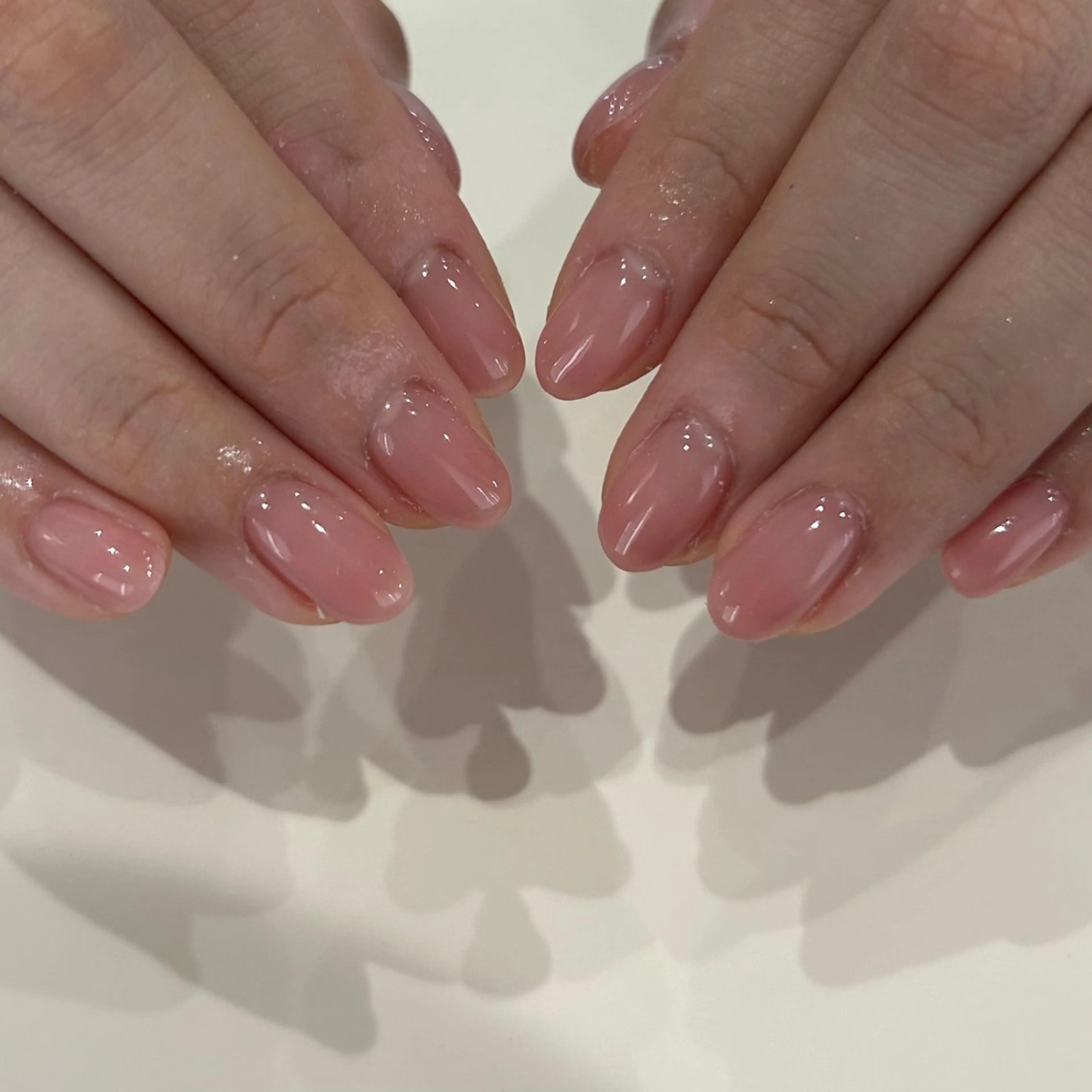 ネイル ワンカラーネイル ハンドネイル scré as Ételのネイルデザイン