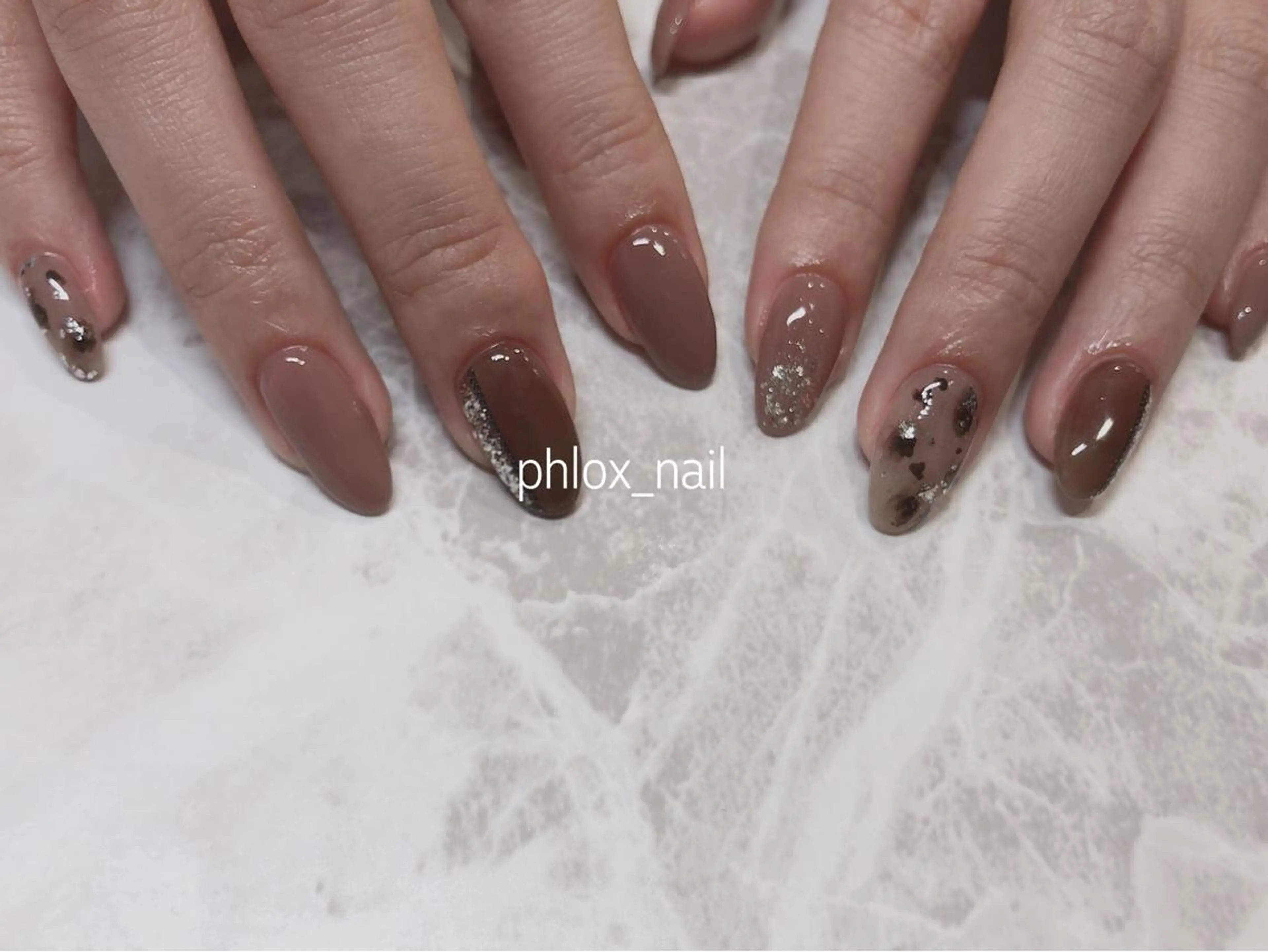 ネイル s/w ＿shokoのネイルデザイン