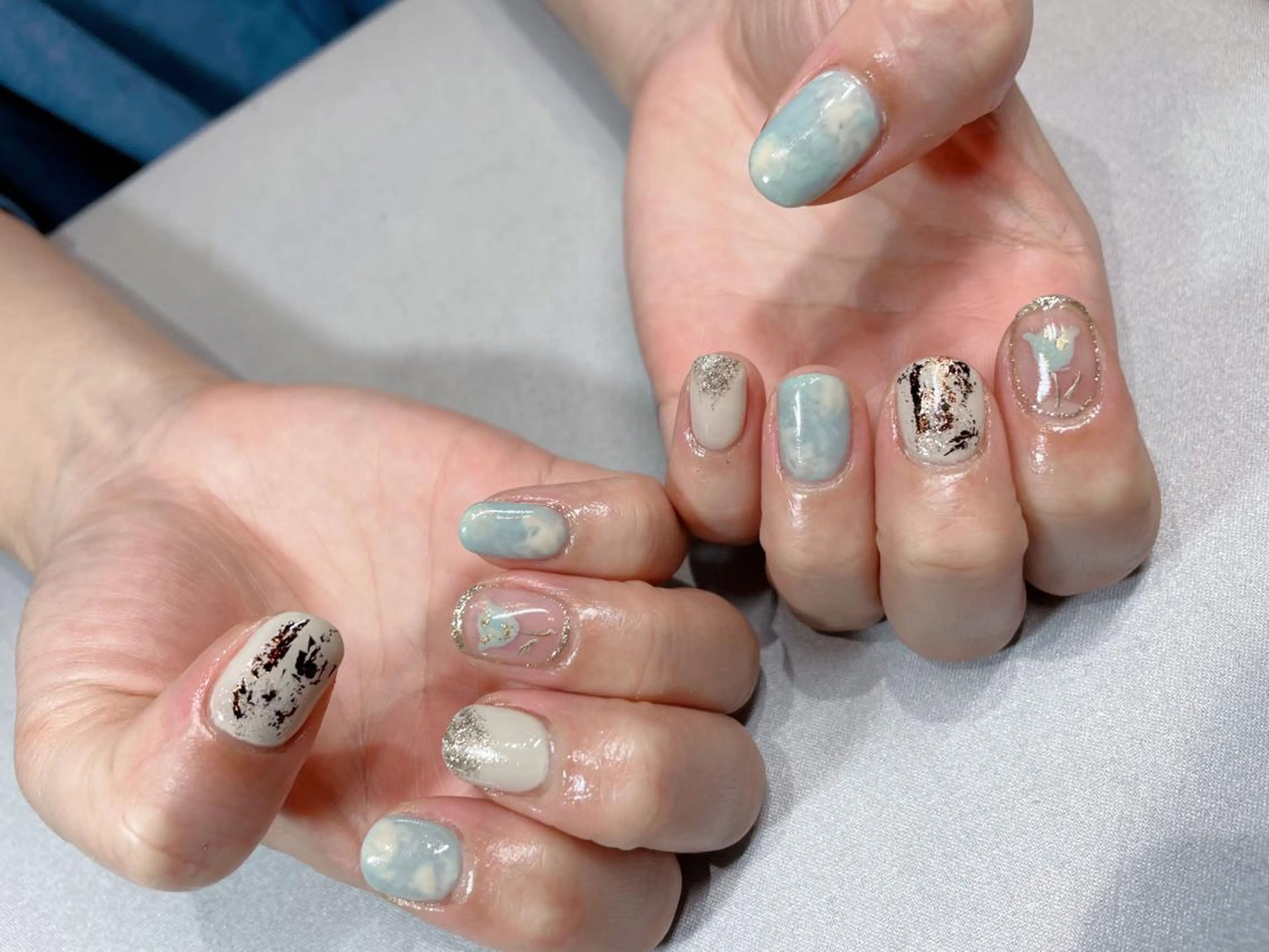 ネイル iiloo aromaworksのネイルデザイン