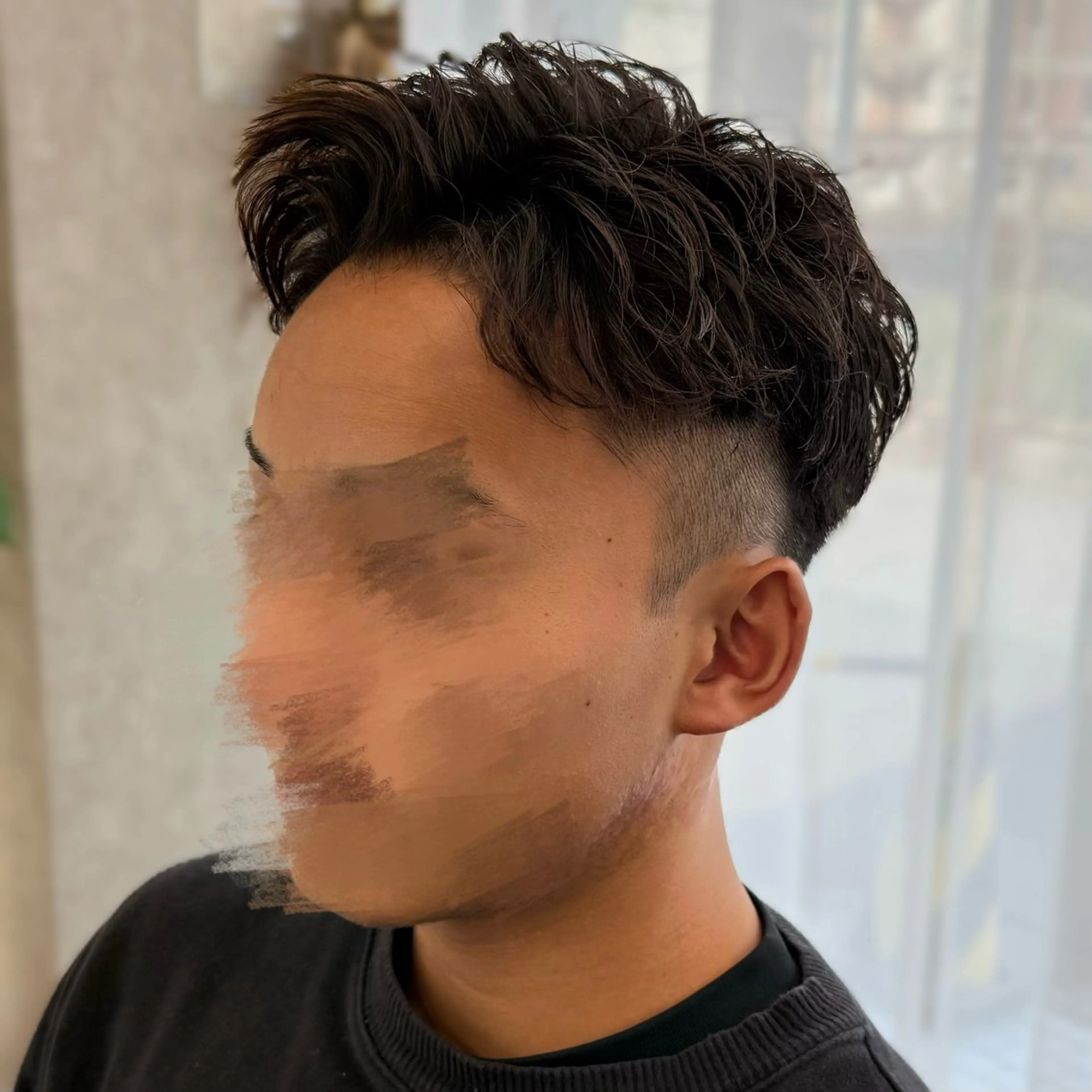 パーマ メンズ カット パーマ  ︎︎ 楓のヘアスタイル