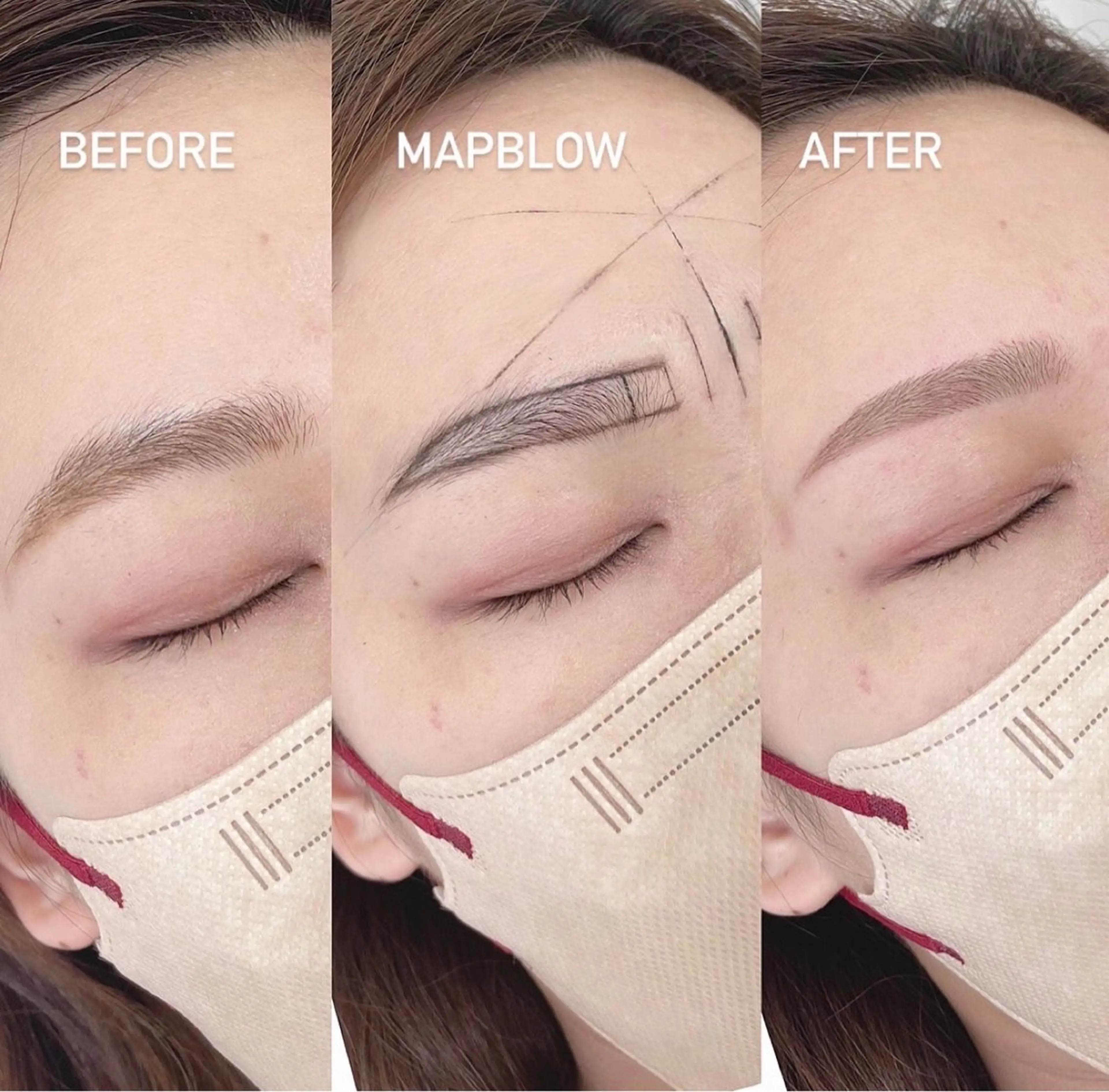 アイブロウ eny🫧 MIYUのマツエク・マツパデザイン