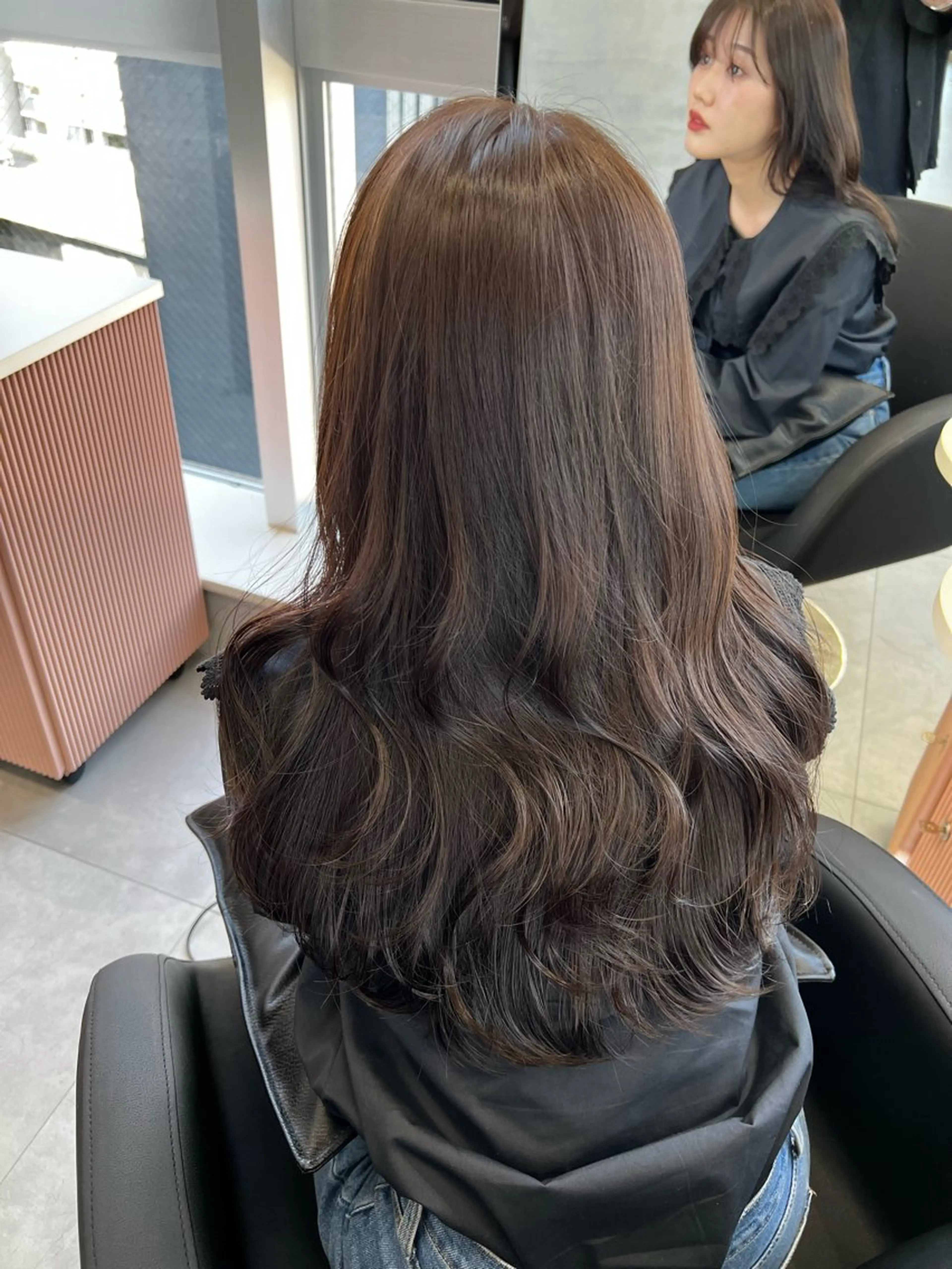 ロング レイヤーカット 箕面/ボブ/ 髪質改善/加藤優眞のヘアスタイル