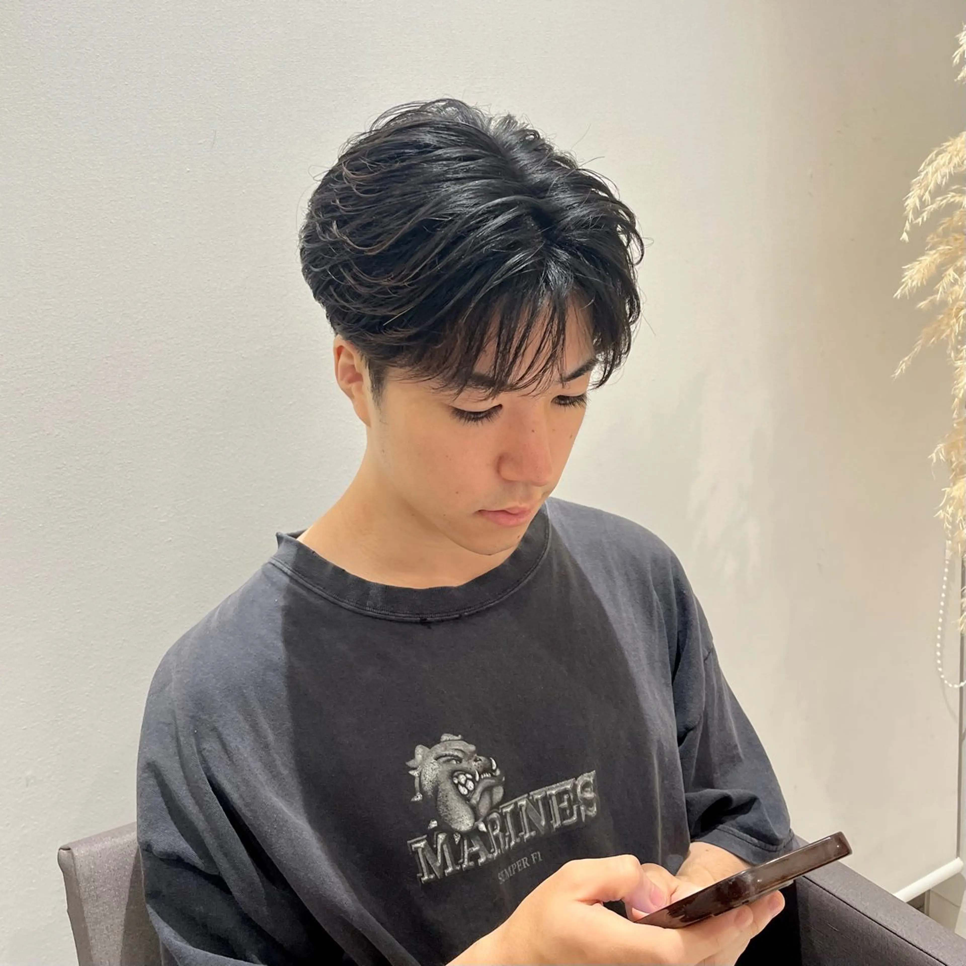 ショート パーマ メンズ 桜新町メンズ特化| ユウダイのヘアスタイル