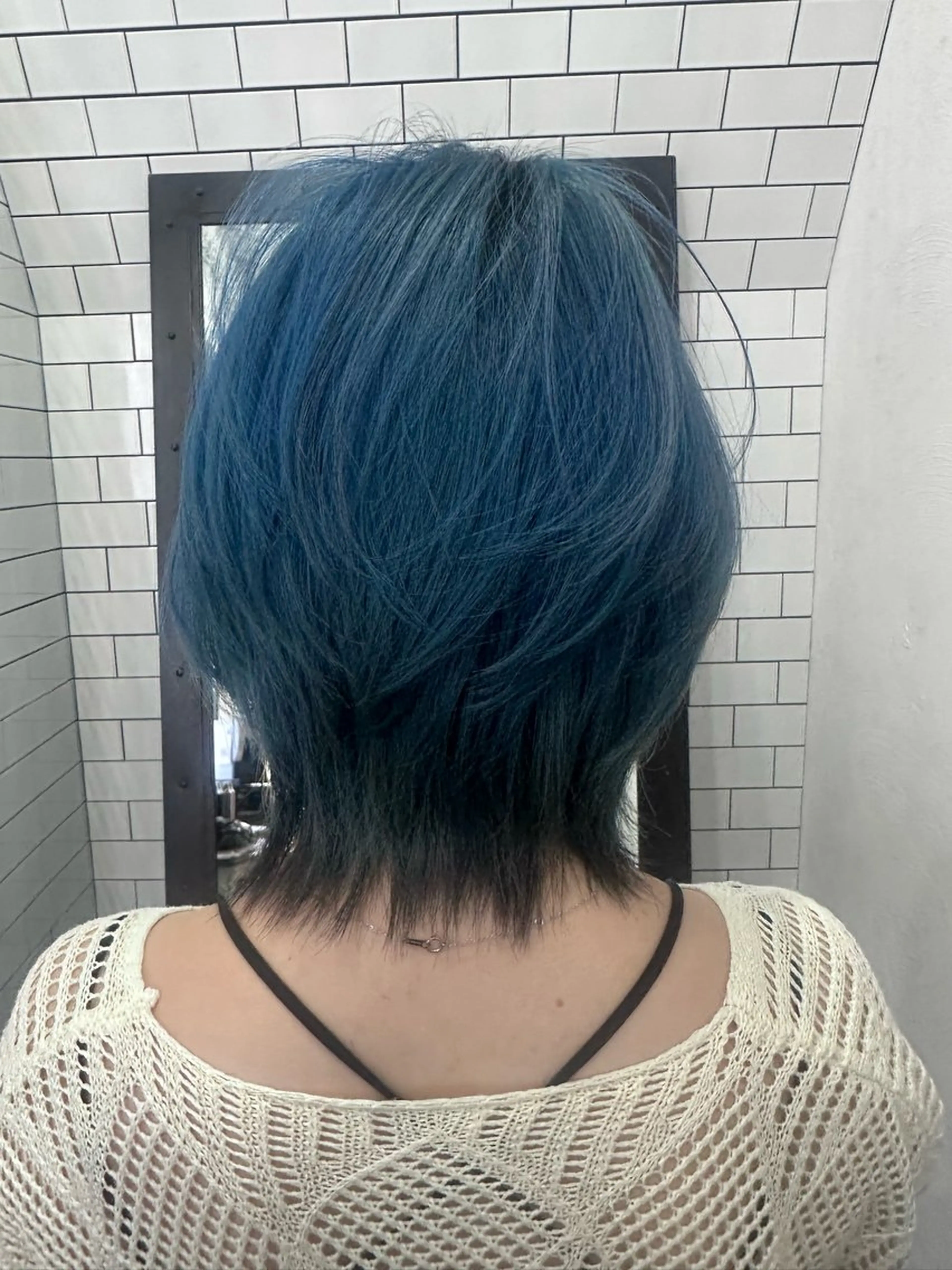 ショート カット ヘアカラー トリートメント 妙見 知洋のヘアスタイル