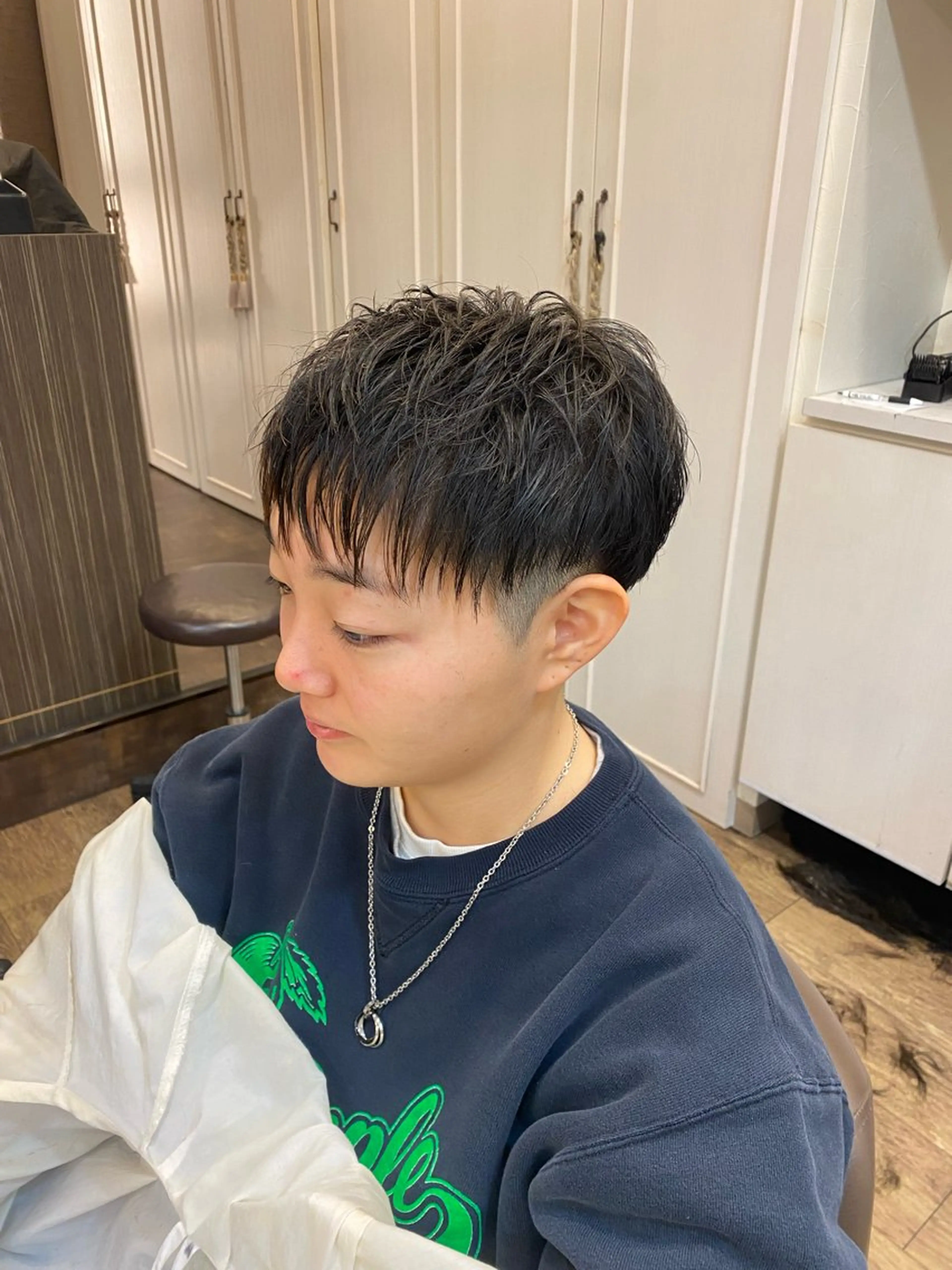 メンズ 長嶋 花梨のヘアスタイル