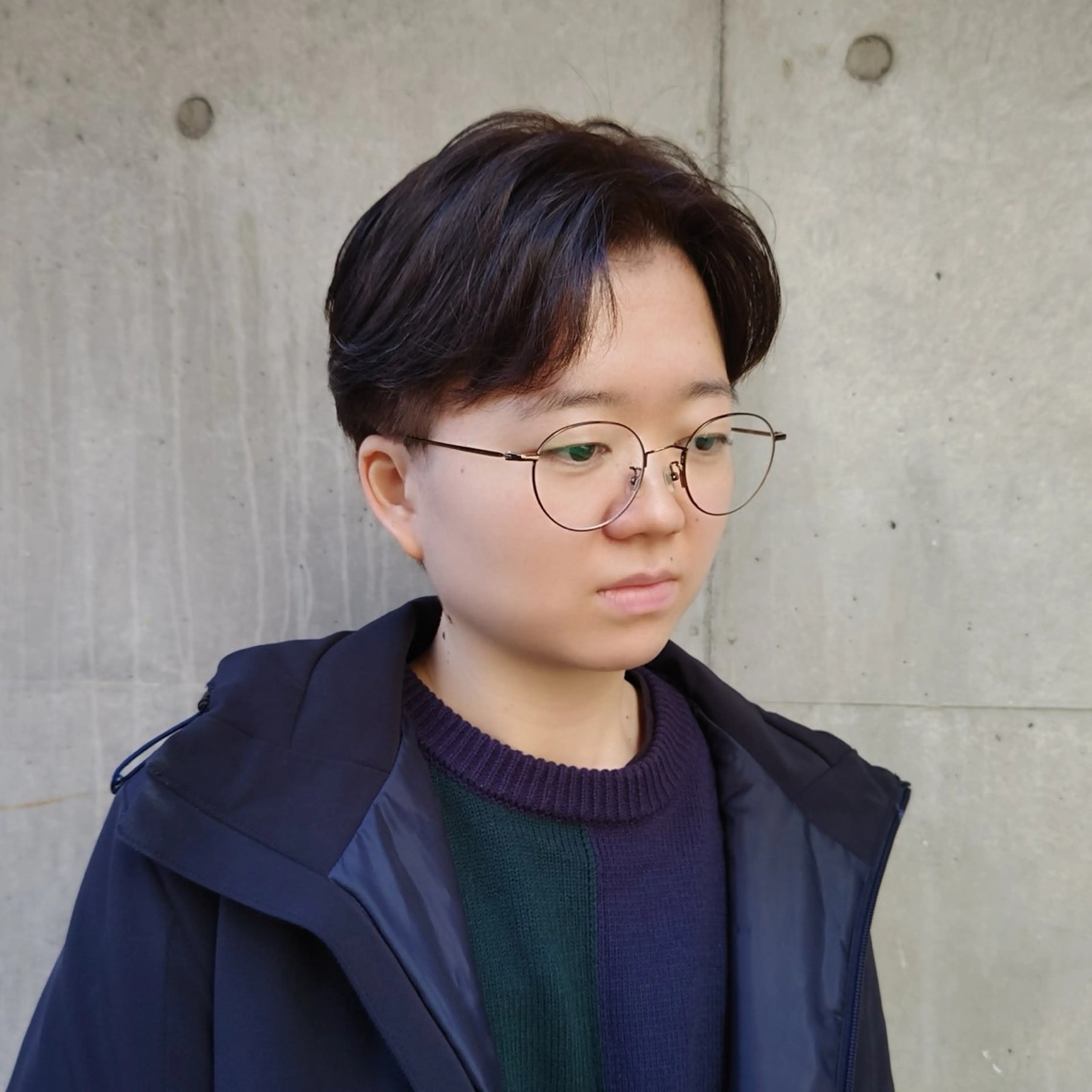 ショート パーマ メンズ さくらば ここのヘアスタイル