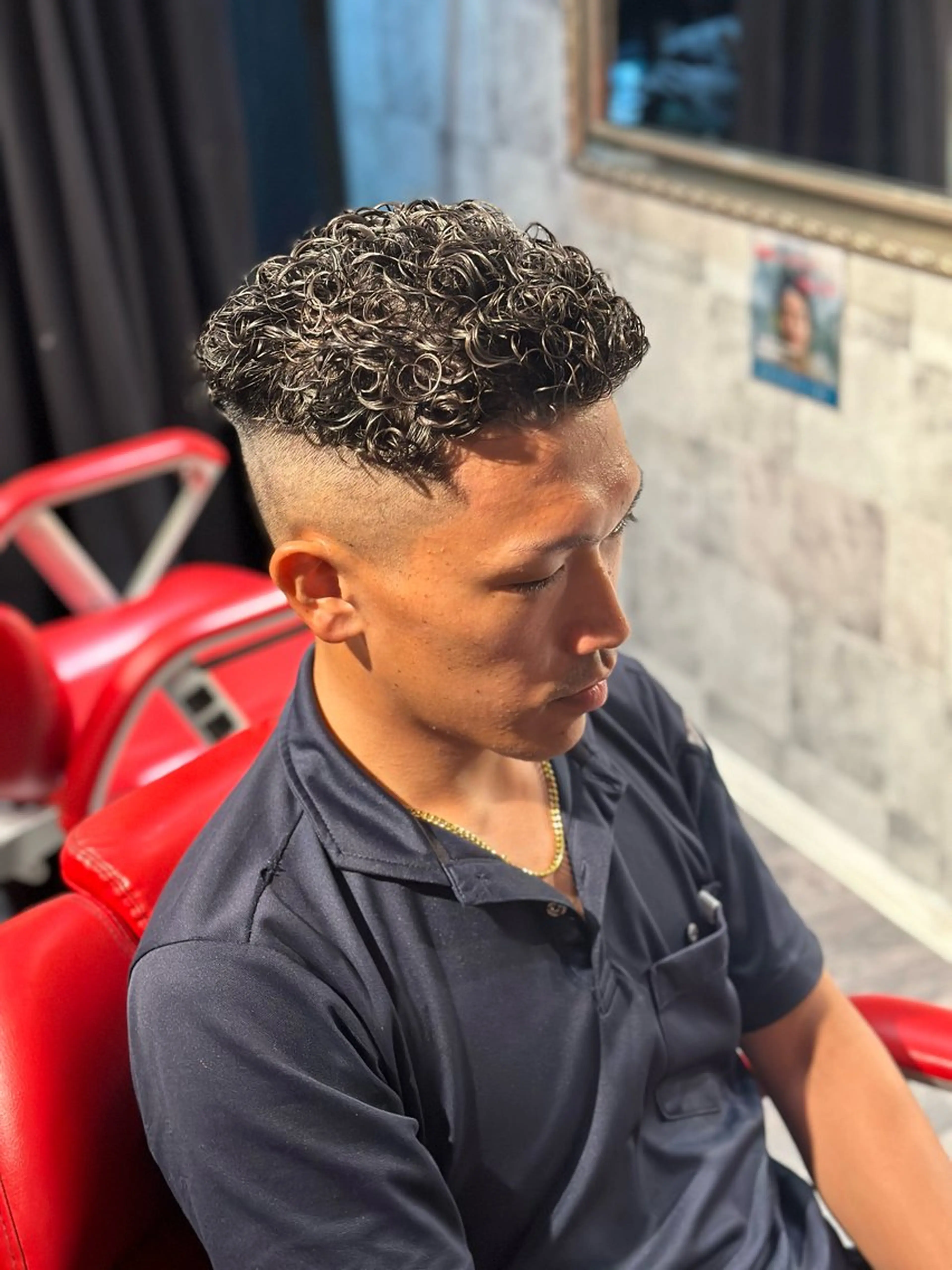 パーマ メンズ SON＆MARLEY'S BAR BER所属・Yu gaのヘアスタイル