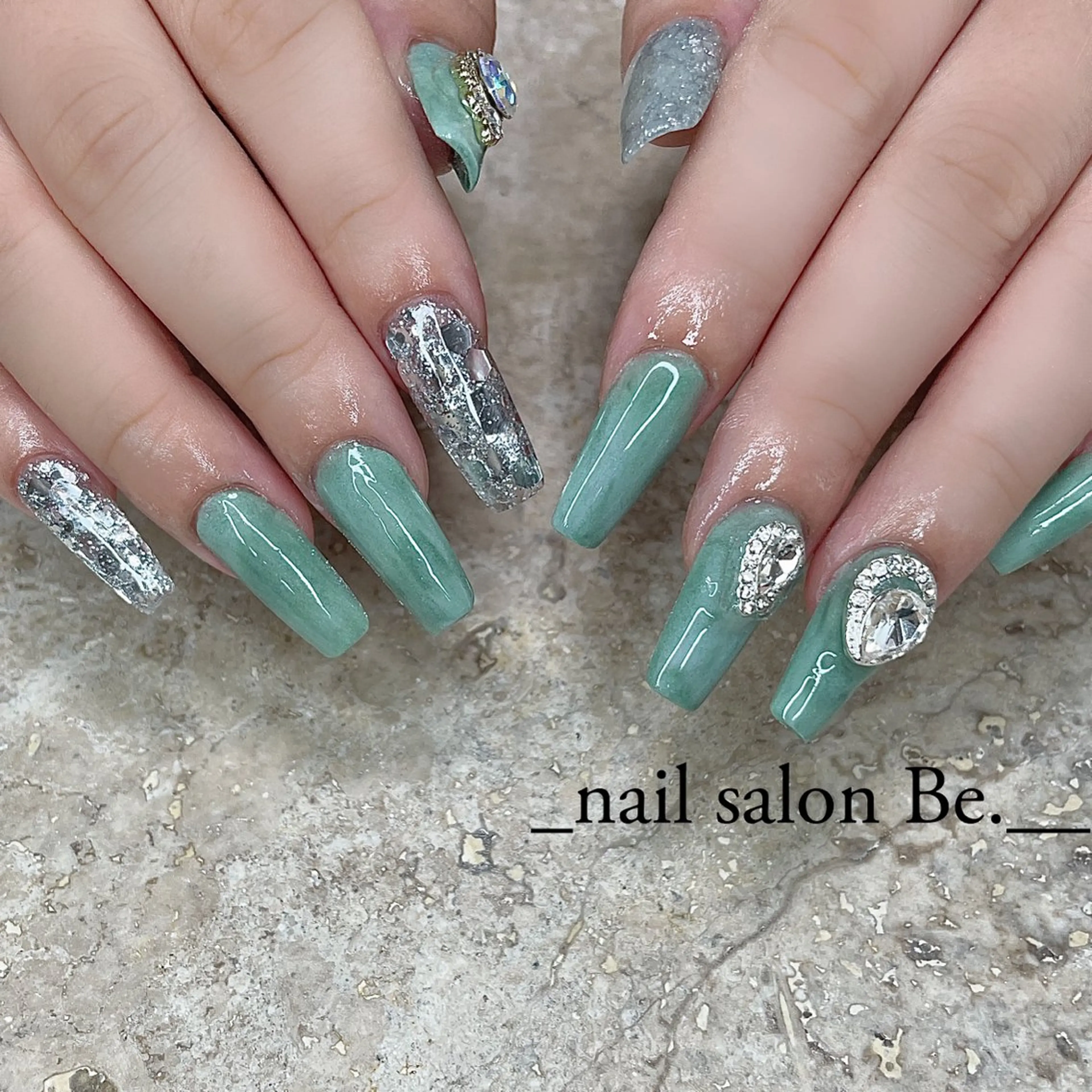 ネイル スカルプネイル nail salon Be.のネイルデザイン