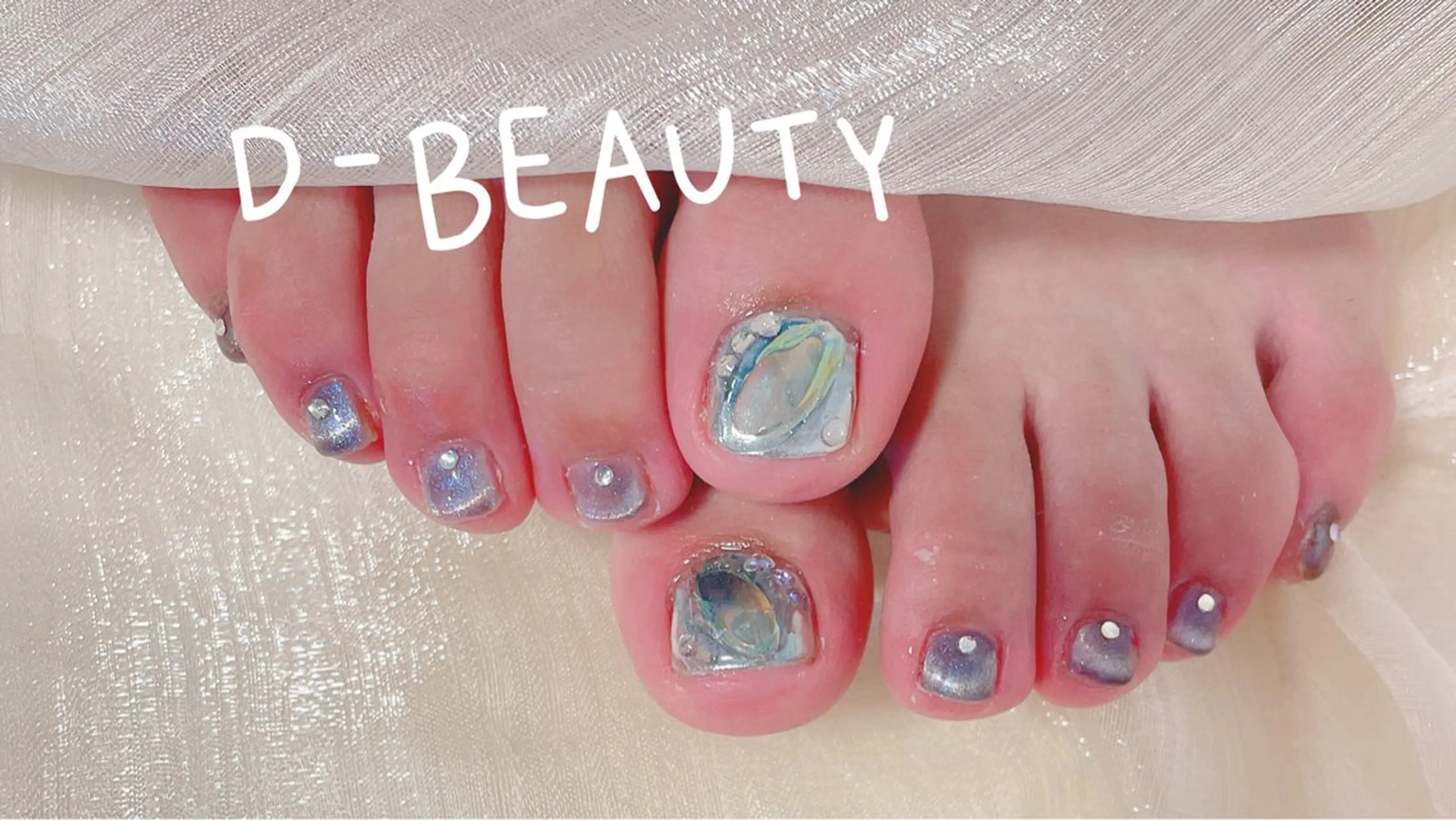 ネイル フットネイル D-BEAUTY Nailsalonのネイルデザイン