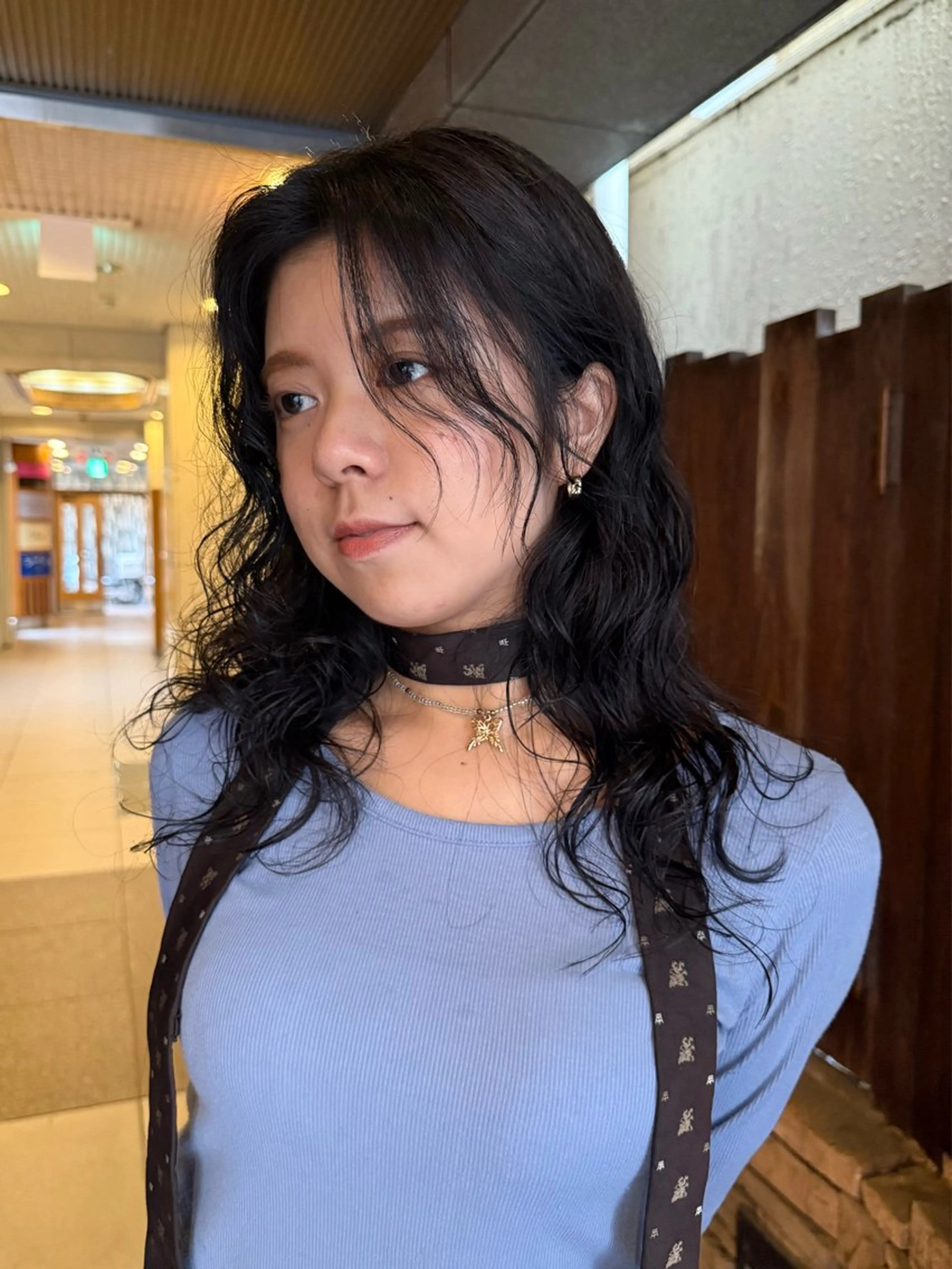 ロング カラー パーマ カット ヘアカラー 🤎透明感カラー/ Yuzu/ベージュのヘアスタイル