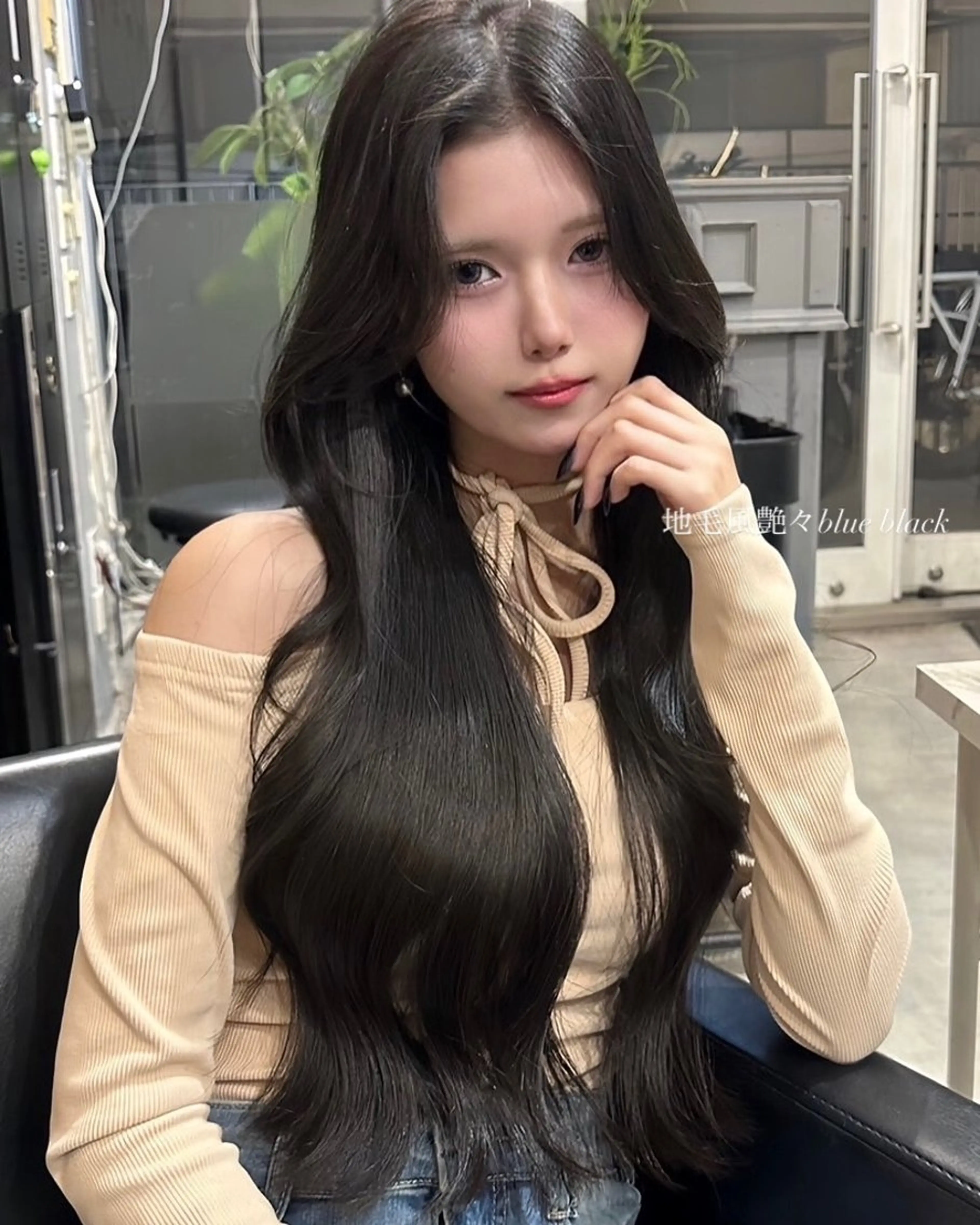 ロング カラー ヘアアレンジ カット ヘアカラー トリートメント ヘアセット 🫧🇰🇷韓国ヘア レイヤー🐺Yutaのヘアスタイル