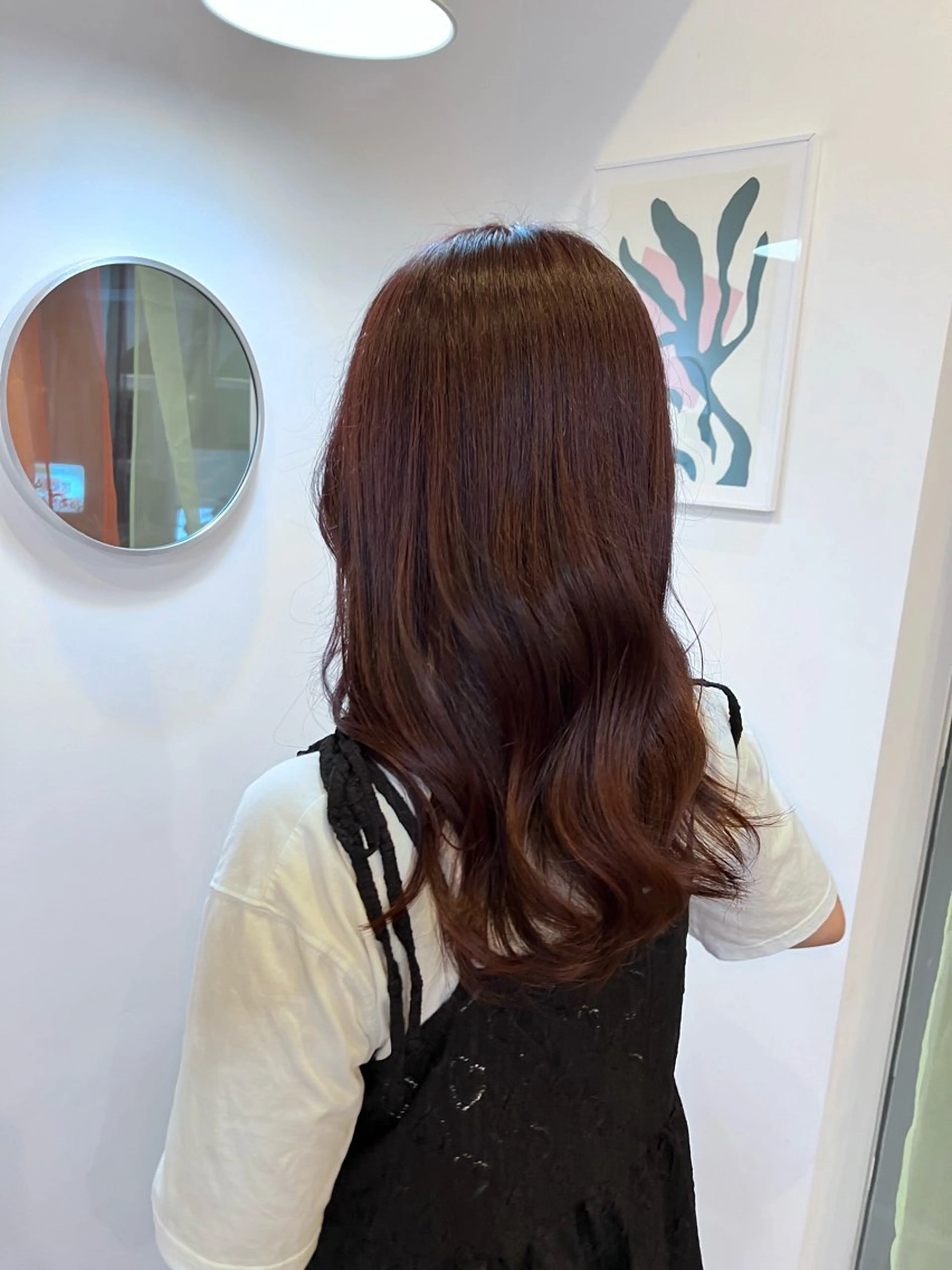 カラー ブラウンカラー 森崎 優菜のヘアスタイル