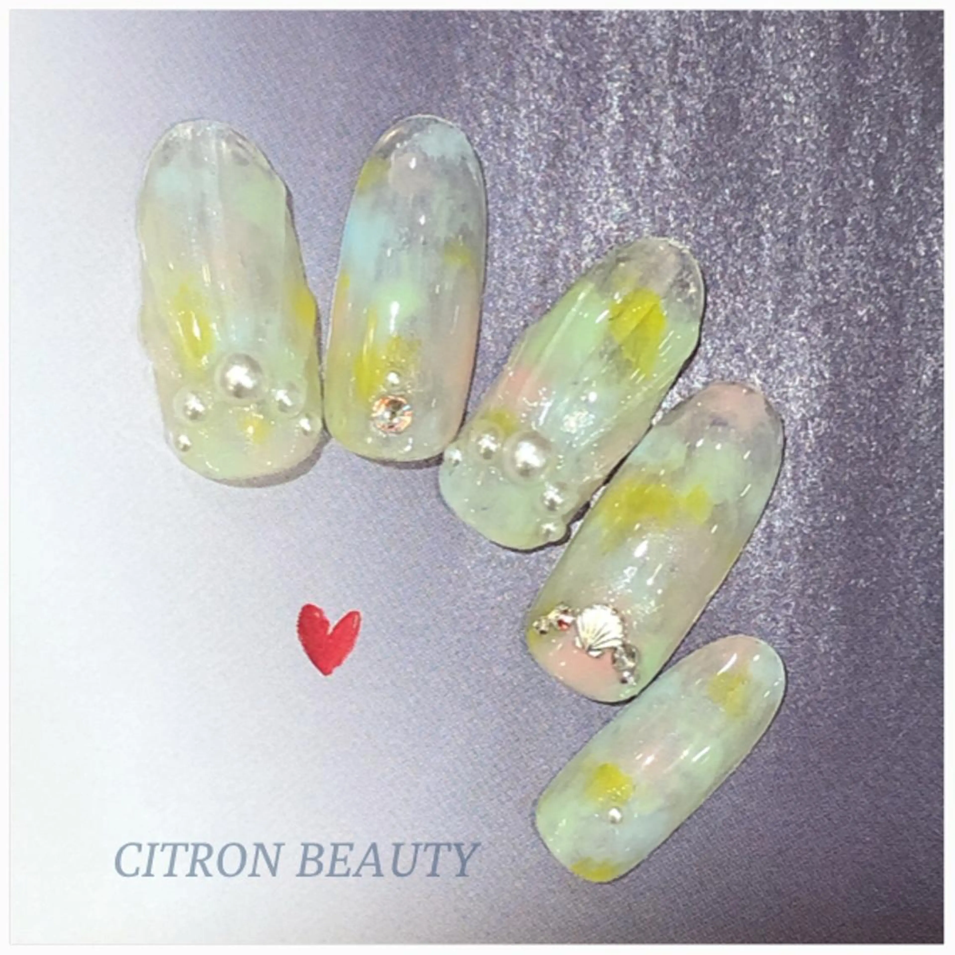 ネイル フットネイル CITRON NAIL💅練習生のネイルデザイン