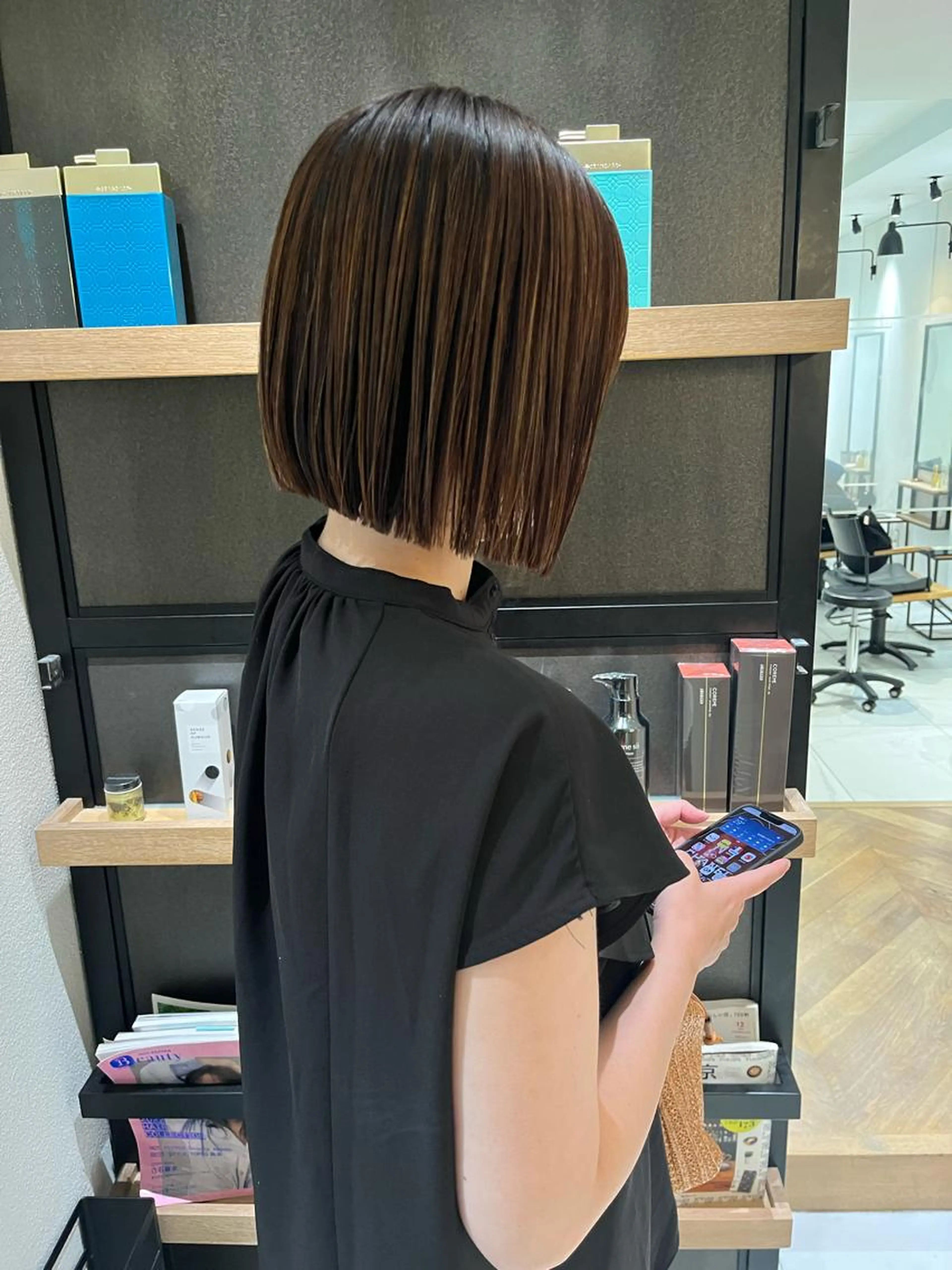 【minimo限定価格】🍀カラーエステ🍀🌟カット＋オーダーメイドカラー＋髪質改善ヘアエステ🌟の写真