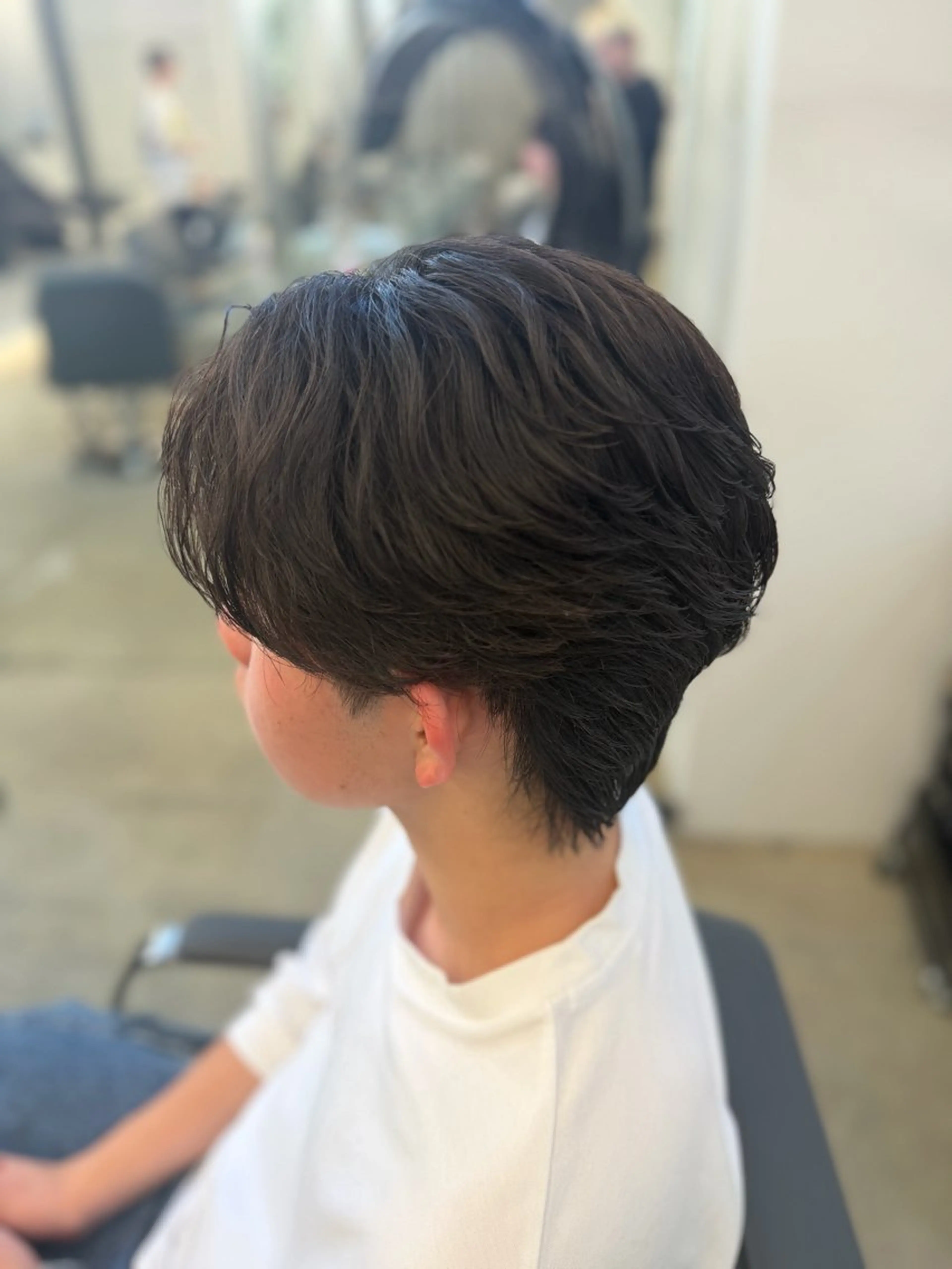 パーマ メンズ カット パーマ パーマ特化/フェザー パーマシャドウ/真生のヘアスタイル