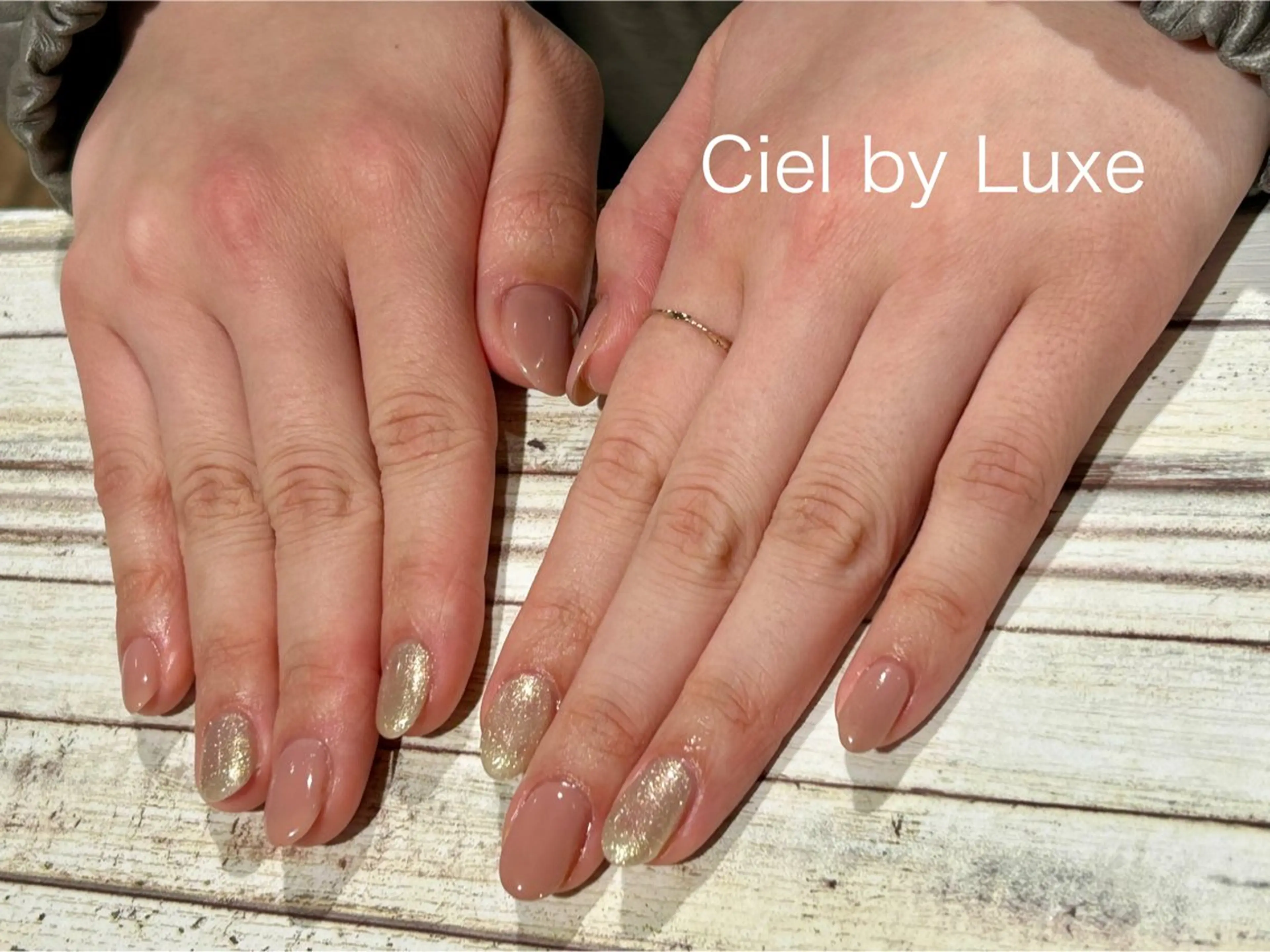 ネイル ワンカラーネイル CielbyLuxe manamiのネイルデザイン
