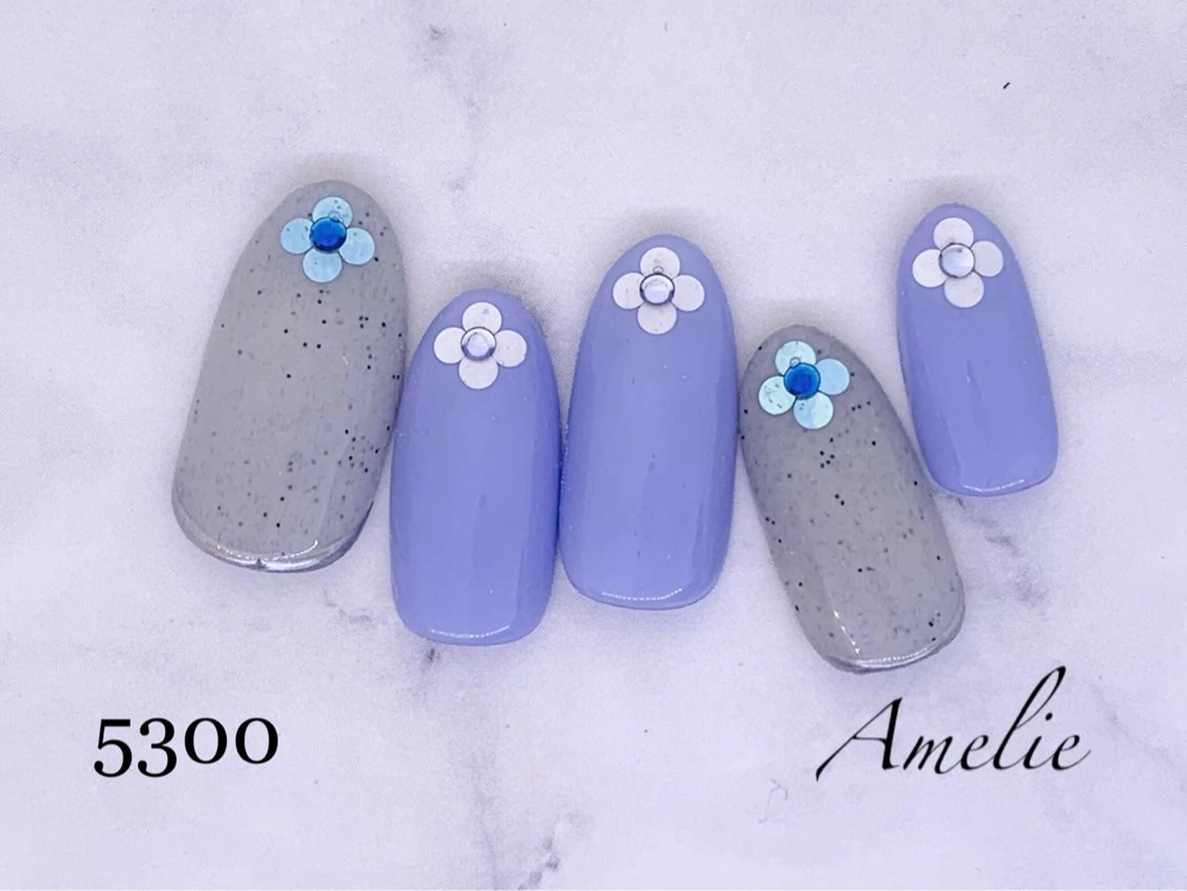 ネイル ハンドネイル いちじゅう あおいのネイルデザイン