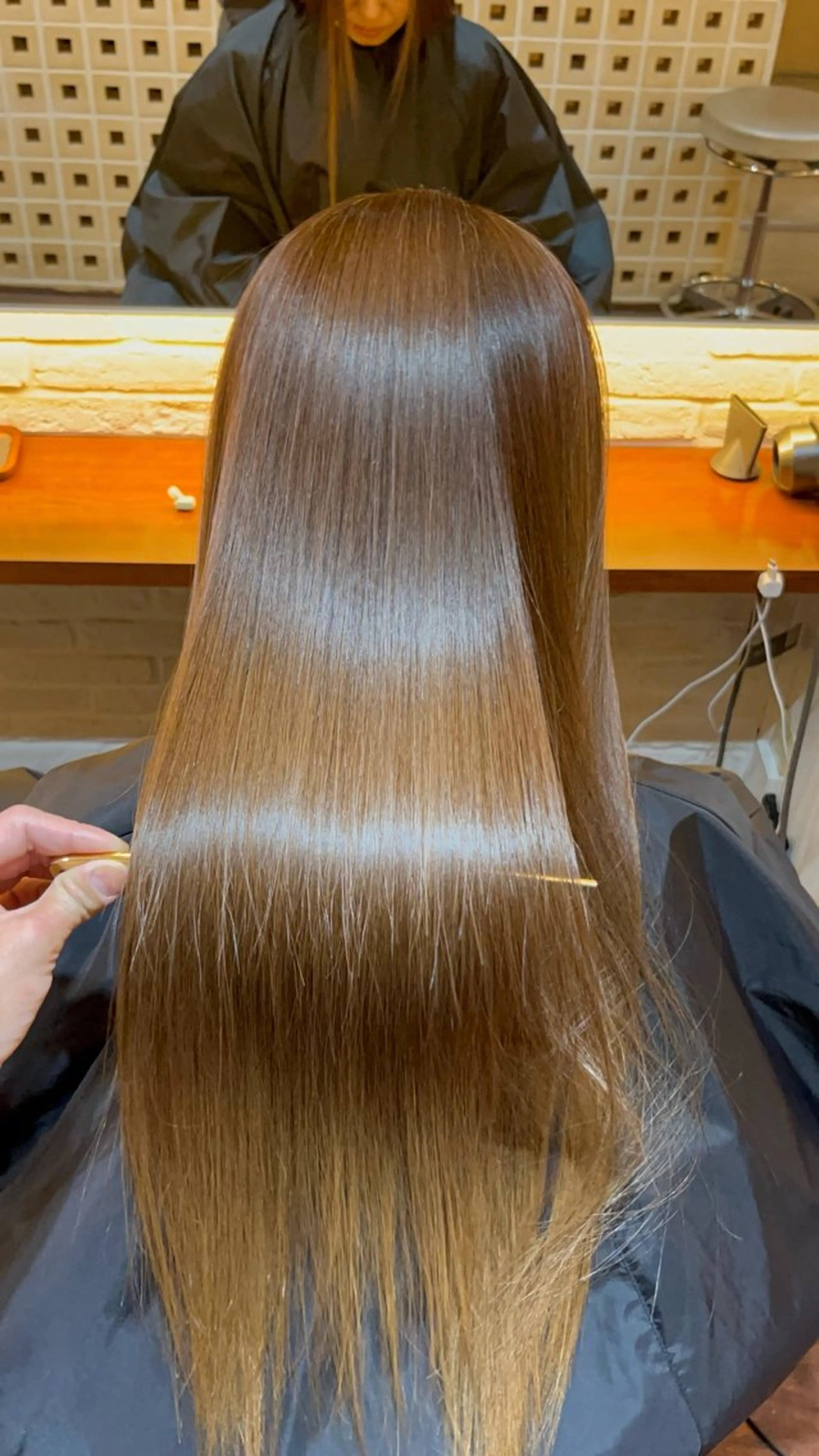 ロング 縮毛矯正 トリートメント CoCooN TAKUMAのヘアスタイル