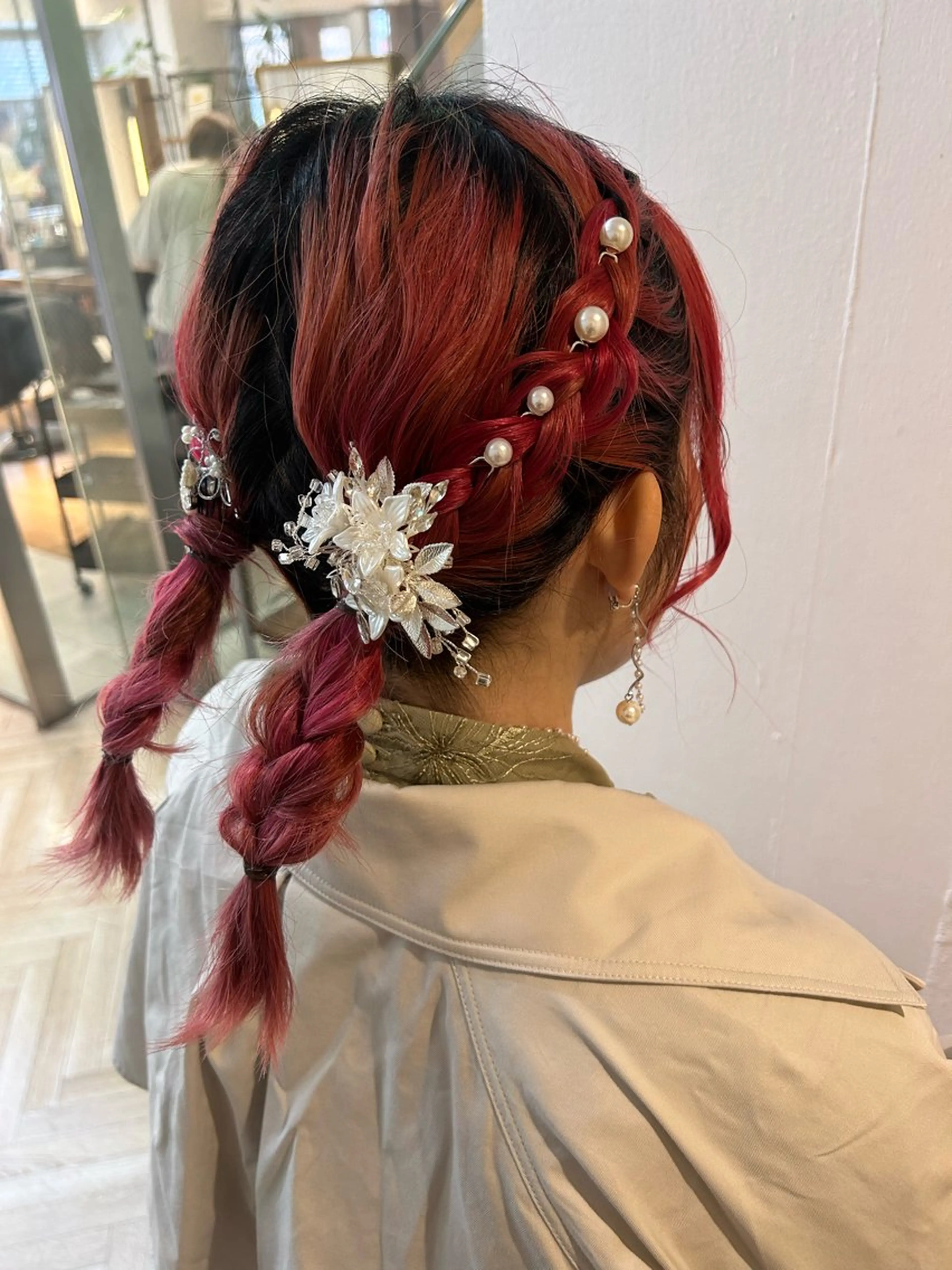 ヘアアレンジ アレンジ/艶髪 koumeのヘアスタイル