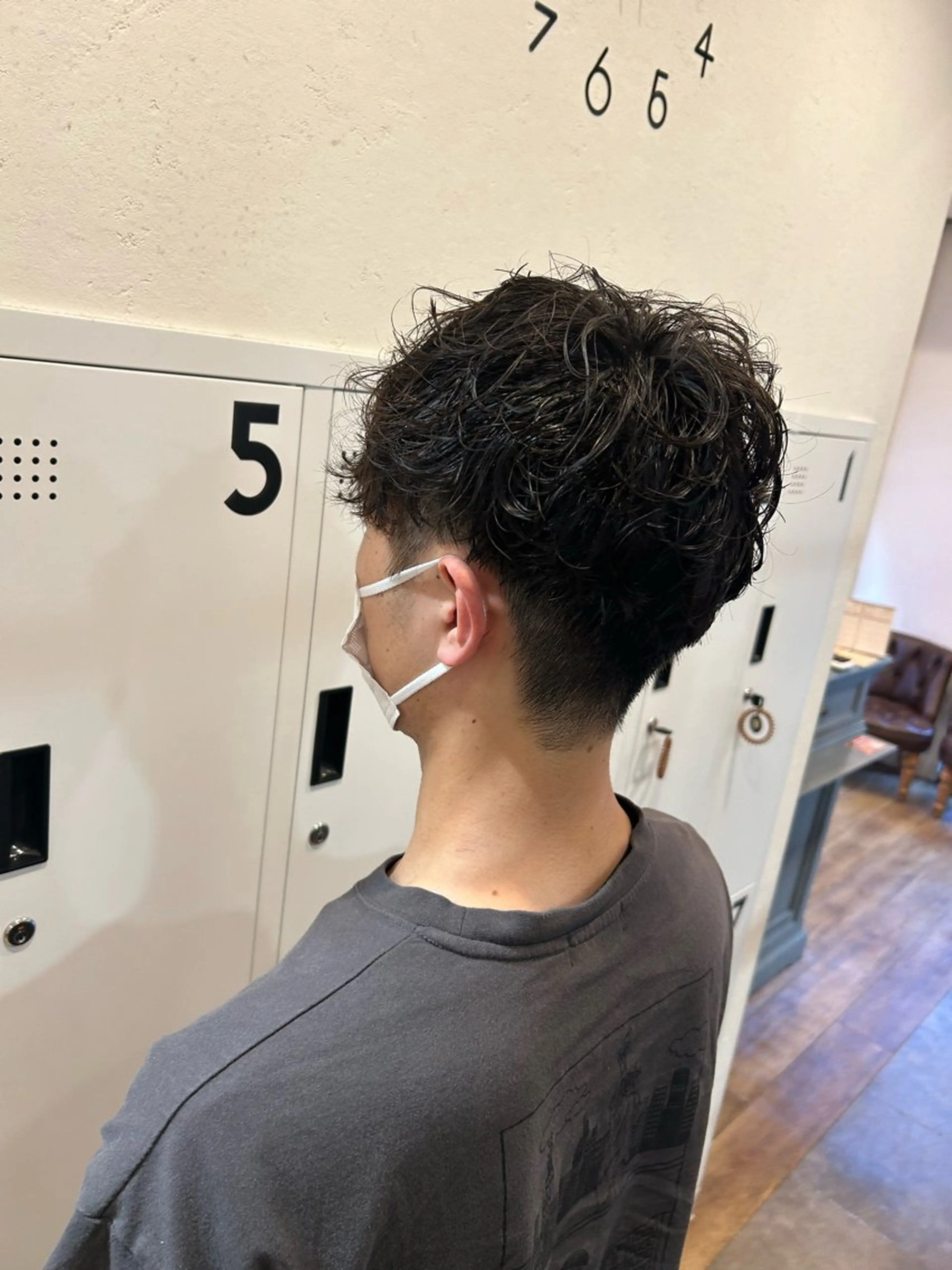 パーマ メンズ メンズパーマ スパイラルパーマ カット パーマ mai /attraのヘアスタイル