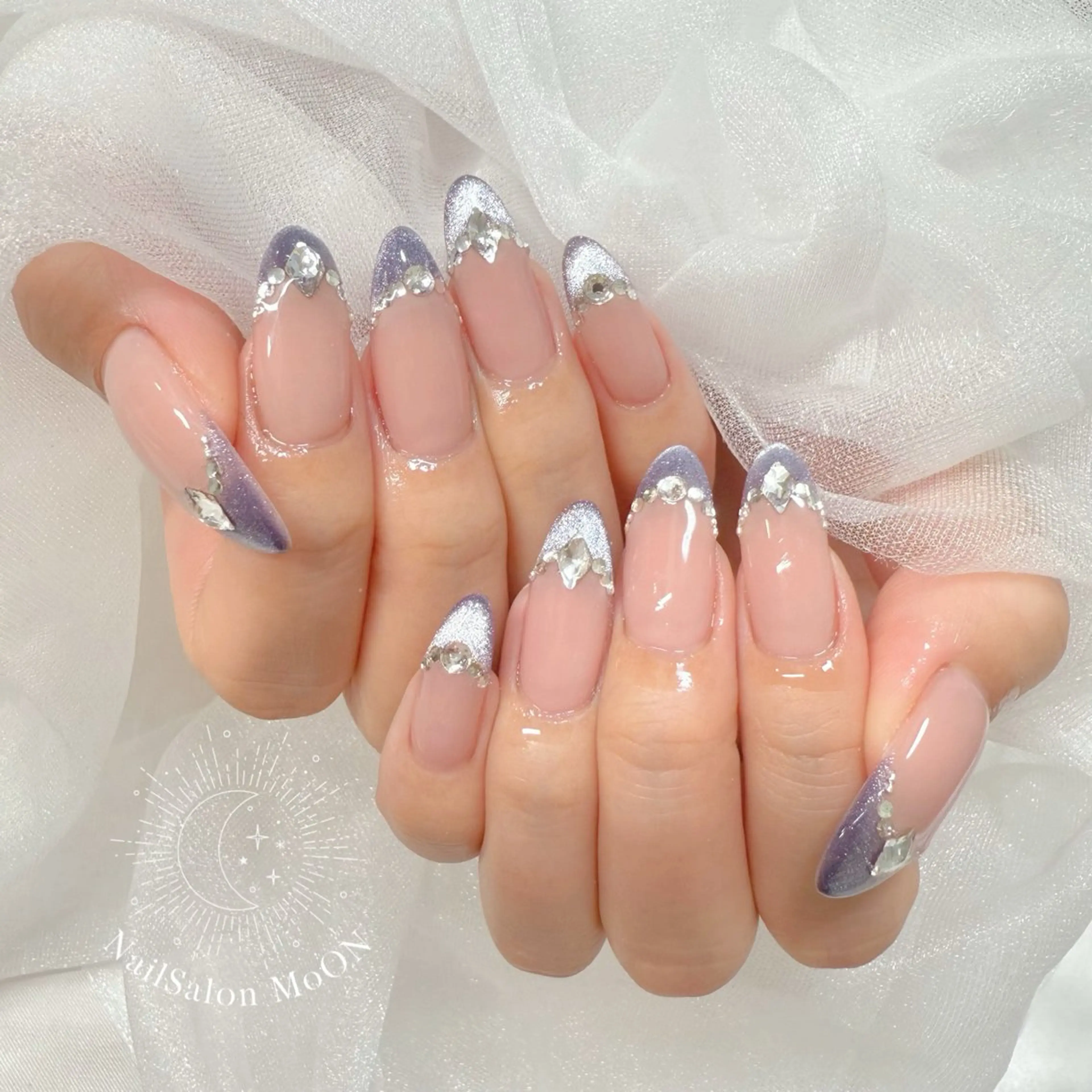 ネイル ハンドネイル ハンドケア MoON...❤︎ MeGuのネイルデザイン