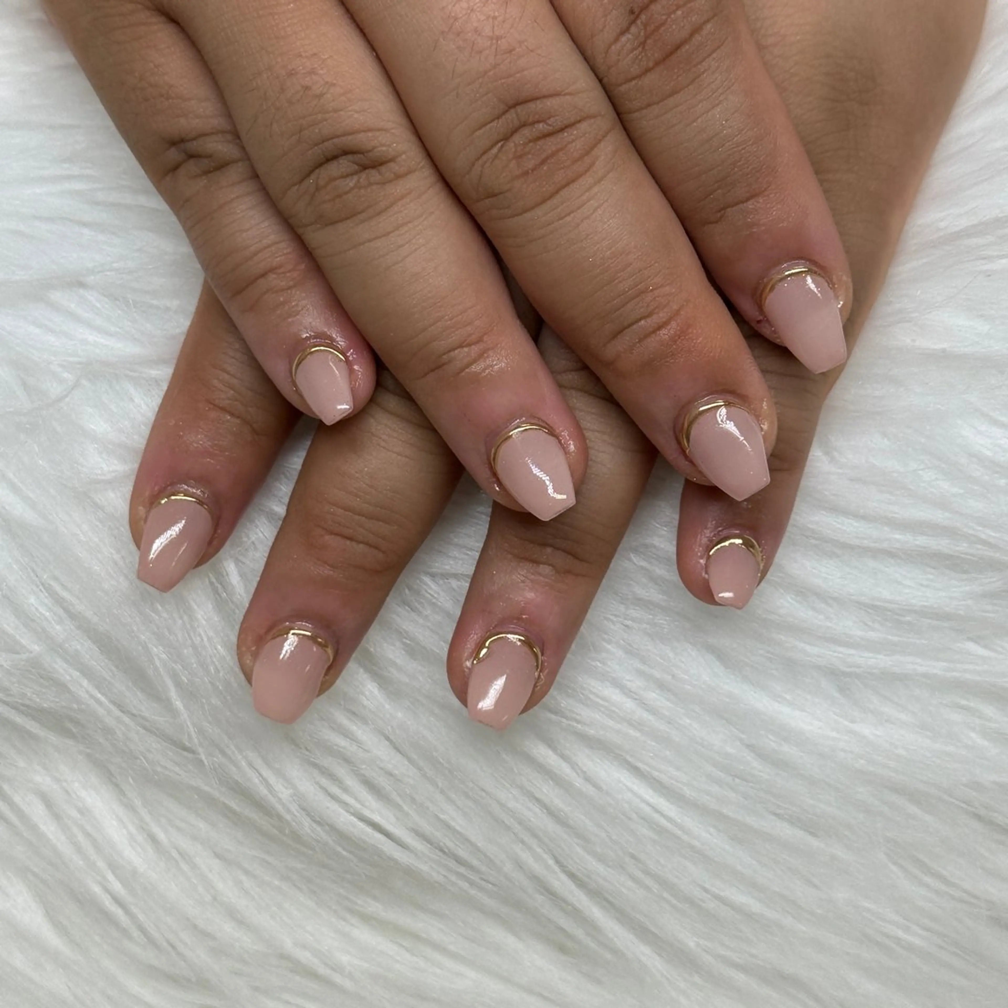 ネイル 長さ出し ハンドネイル Ada立川店🫧宮田 美桜のネイルデザイン