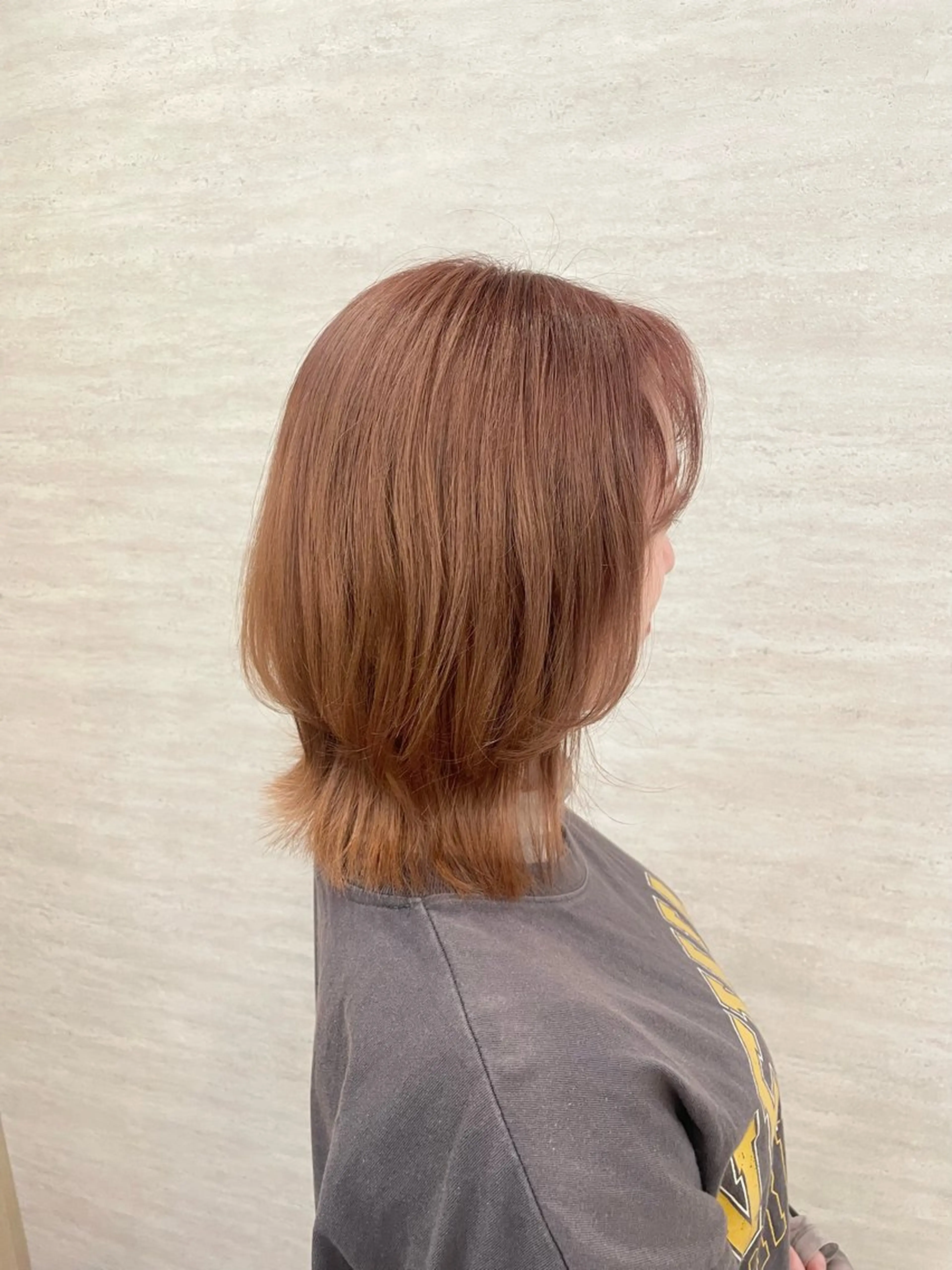 ミディアム カラー newi大分/ ヒメノシオリのヘアスタイル