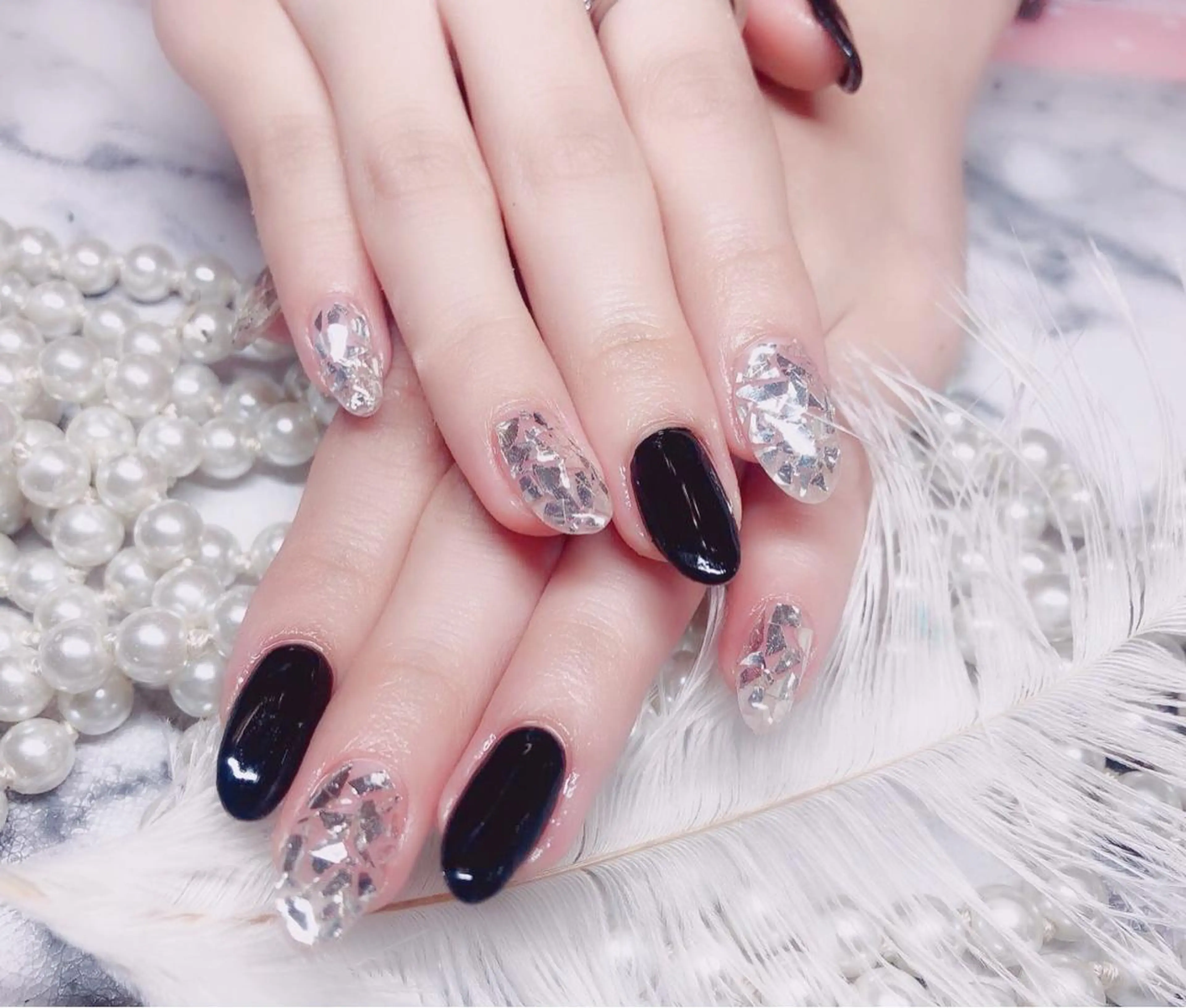 ネイル ハンドネイル マジックミラー所属・マジック ミラーのネイルデザイン