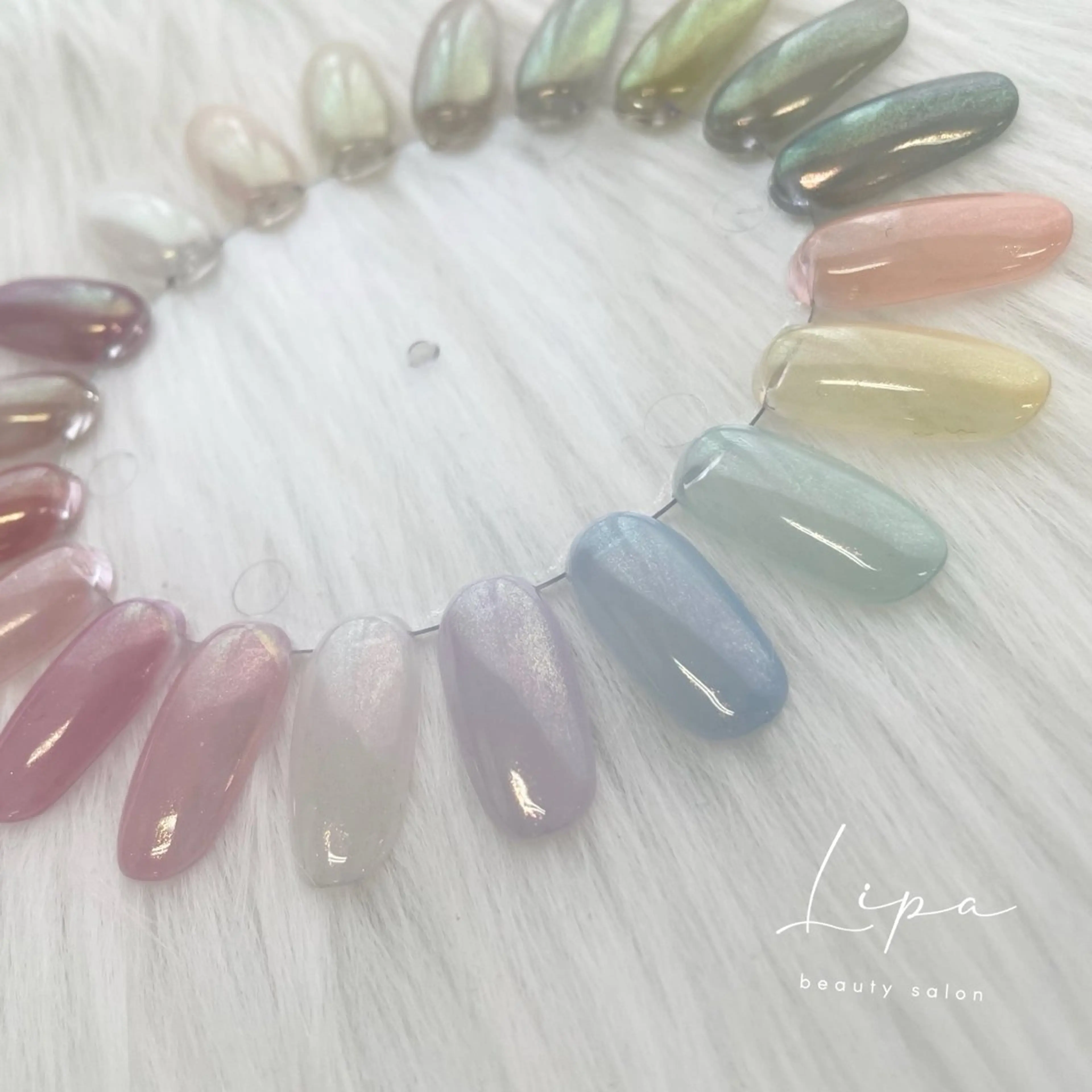 ネイル オーロラネイル Lipa【リパ】所属・Lipa【リパ】 kyokaのネイルデザイン