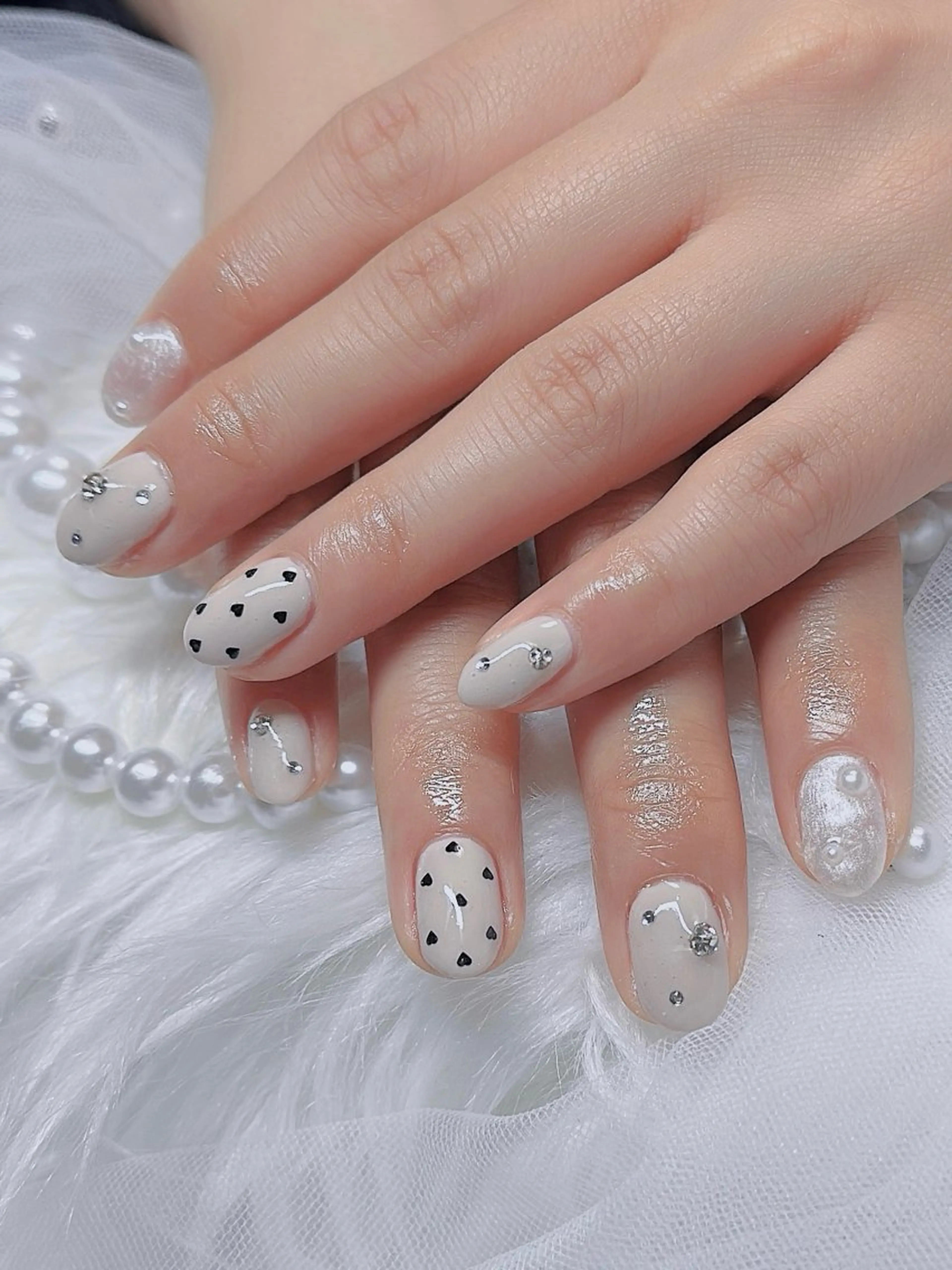 ネイル ハンドネイル Momo🍑 【パラジェル取扱店】のネイルデザイン