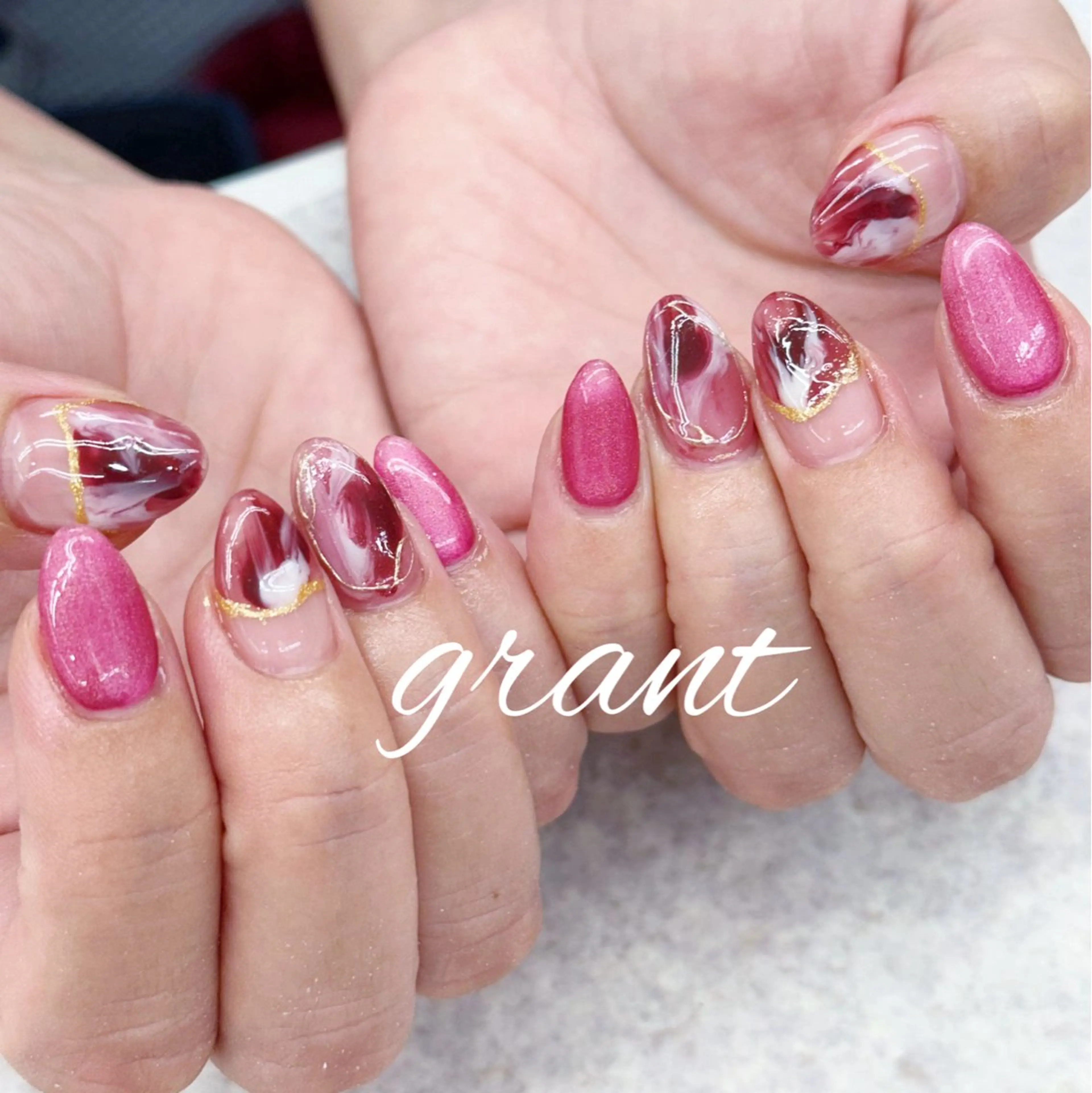 ネイル ニュアンスネイル ハンドネイル nail salon grant所属・nailsalon grantのネイルデザイン