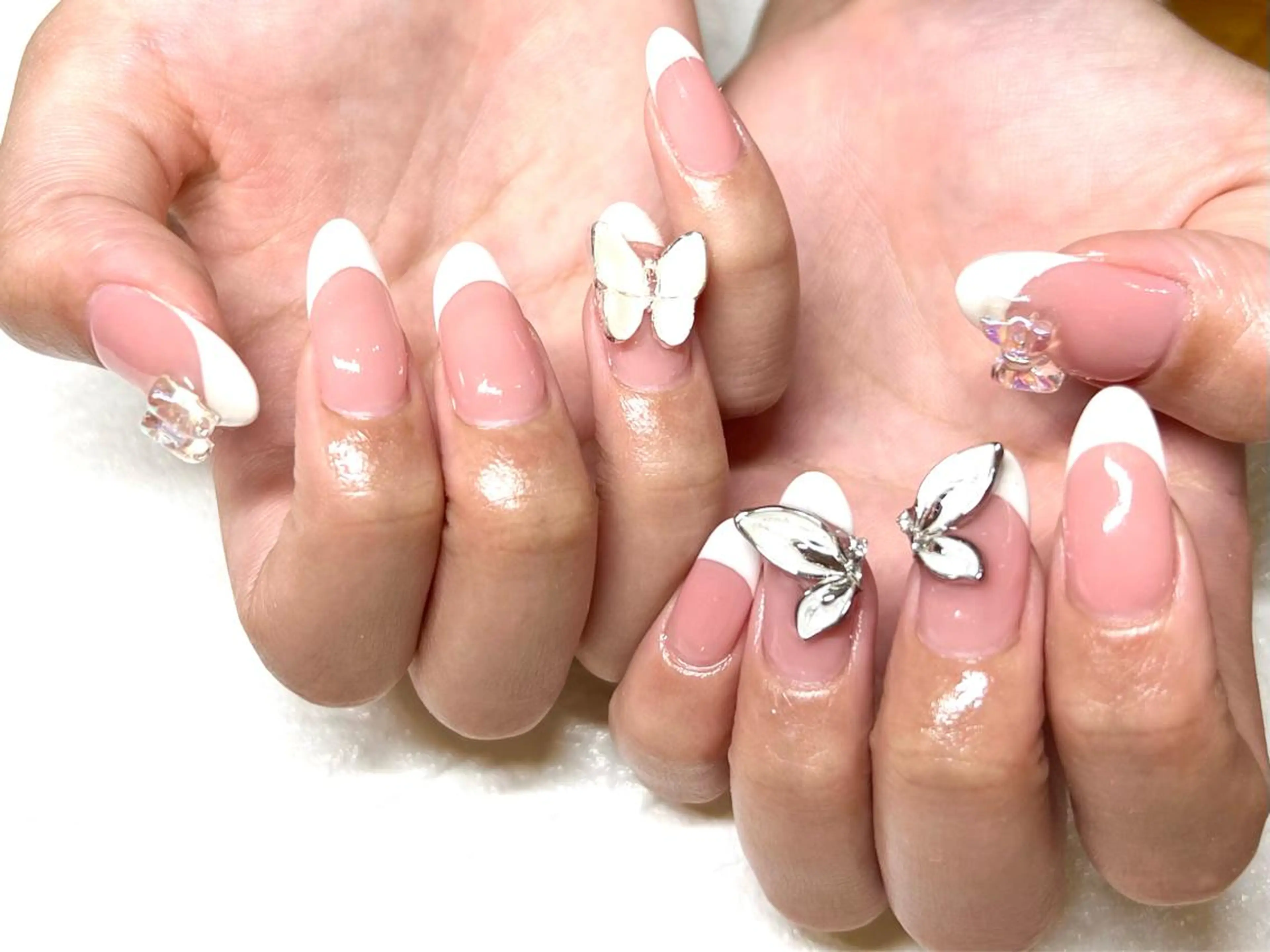 ネイル ワンホンネイル aime 中崎町のネイルデザイン