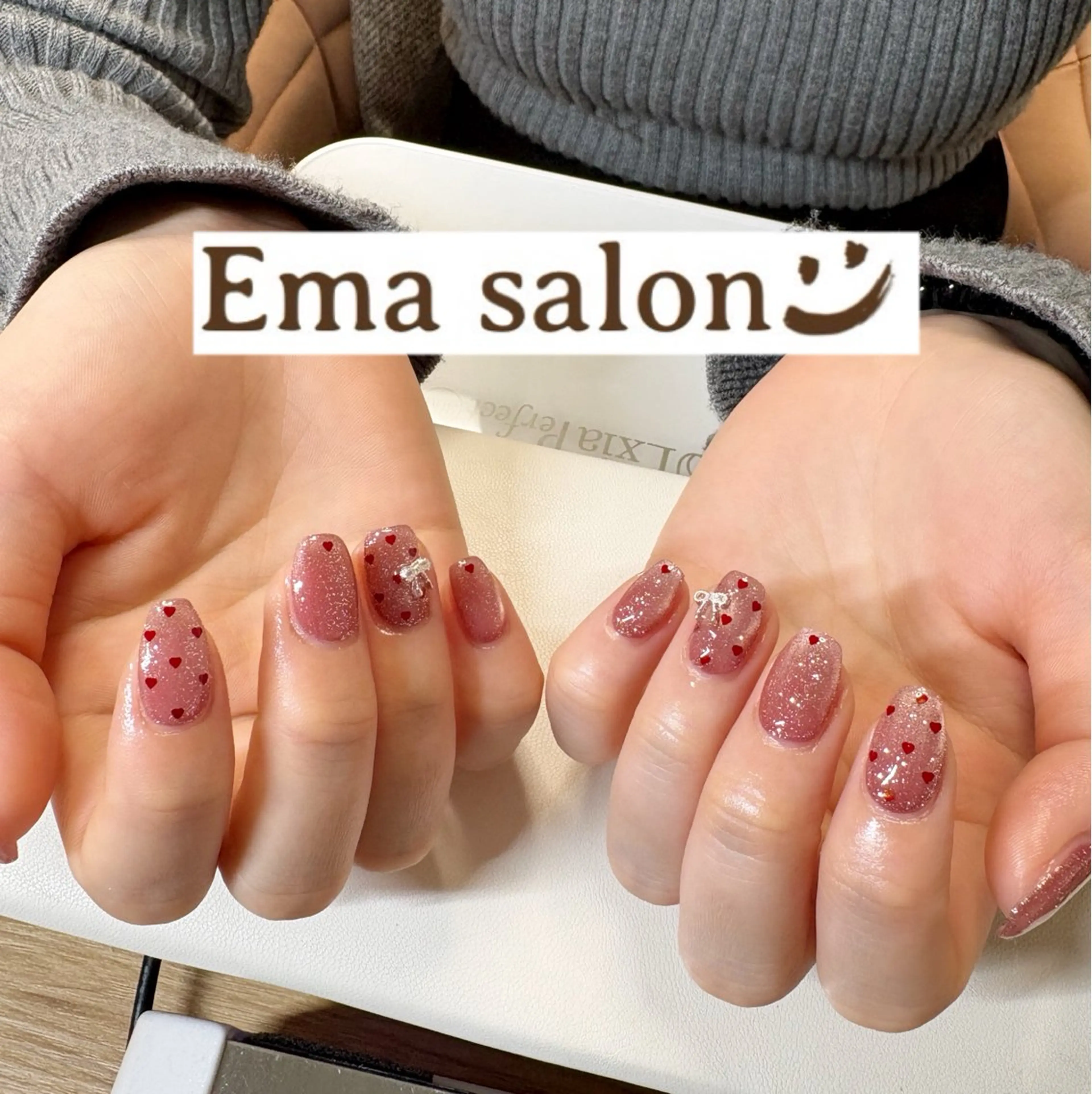 ネイル 卒業式 ハンドネイル Ema salon所属・Ema salon hiromiのネイルデザイン