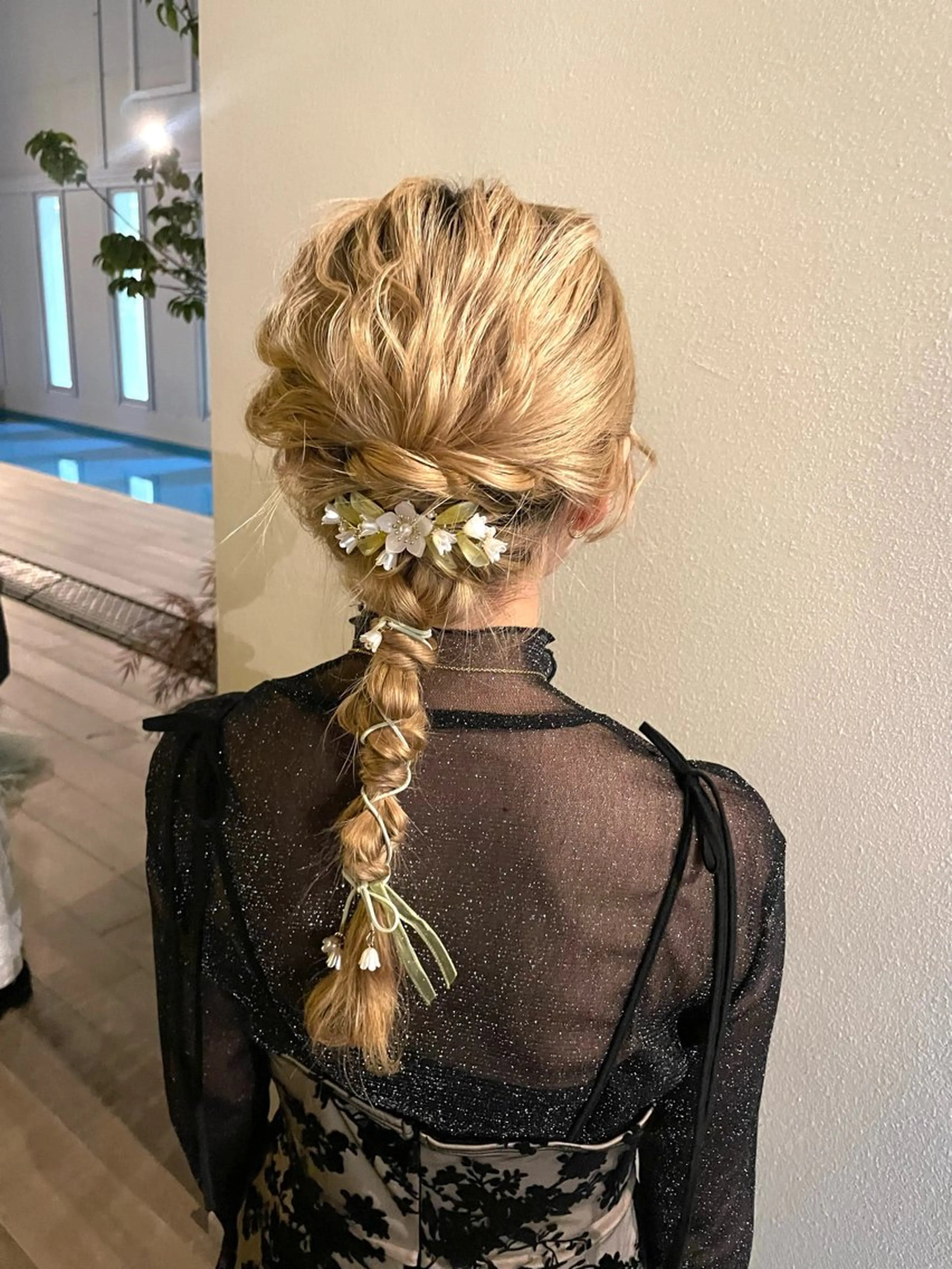 ロング ヘアアレンジ 髪質改善🌱 高橋みなみのヘアスタイル