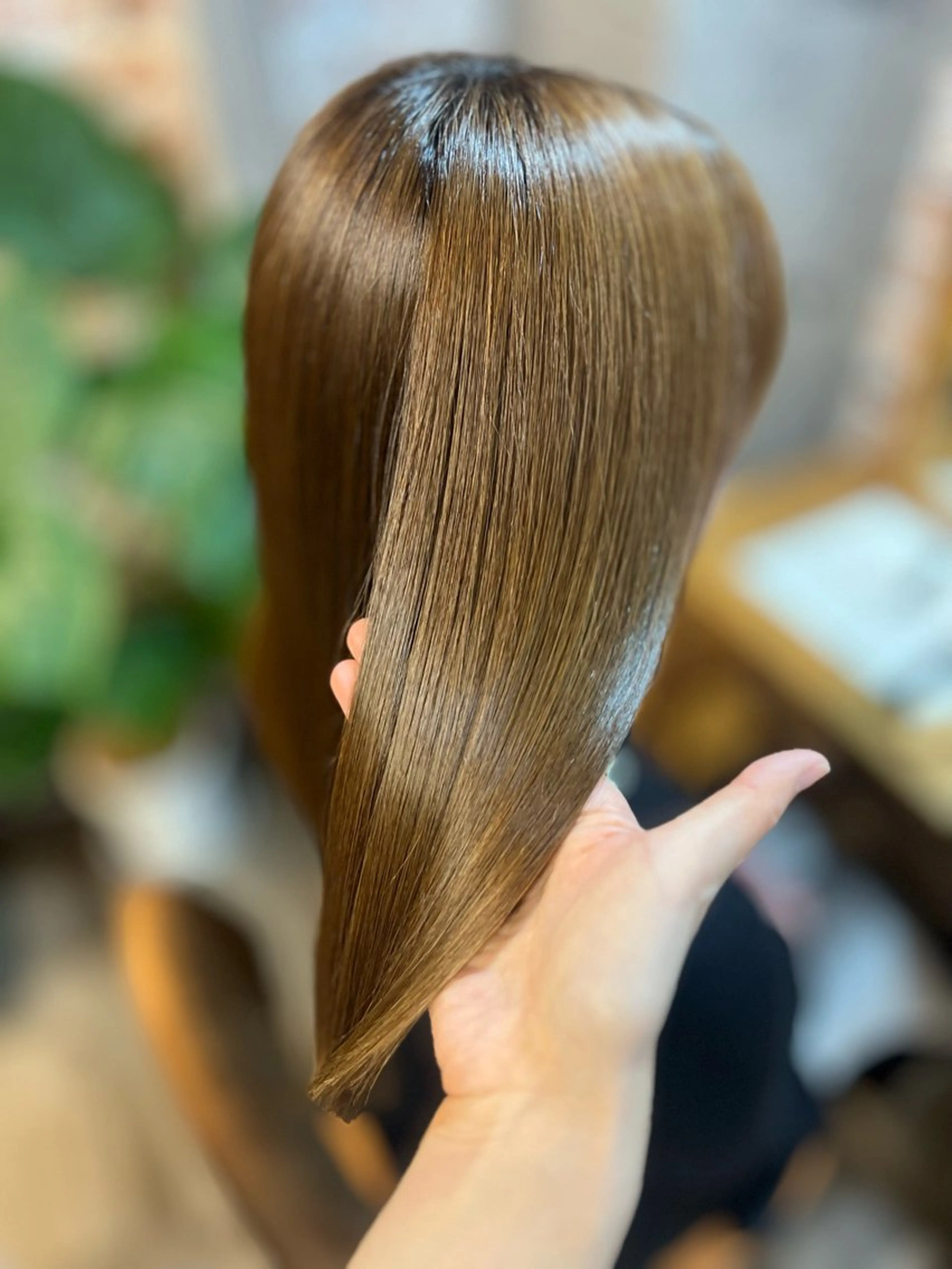 ミディアム 髪質改善HALO トリートメント専門店のヘアスタイル