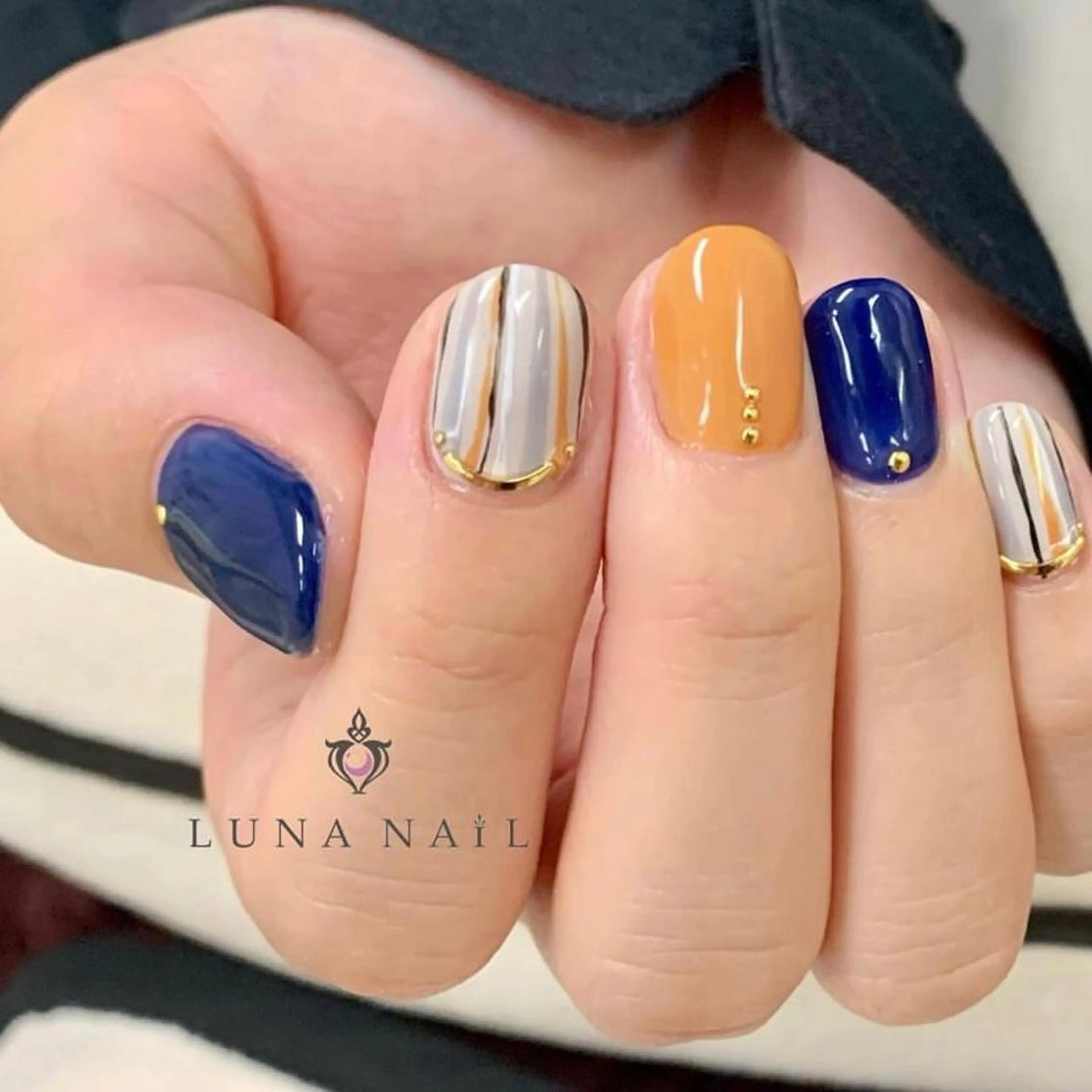 ネイル ハンドネイル アトリエ　ミモザ所属・いまむら あかりのネイルデザイン