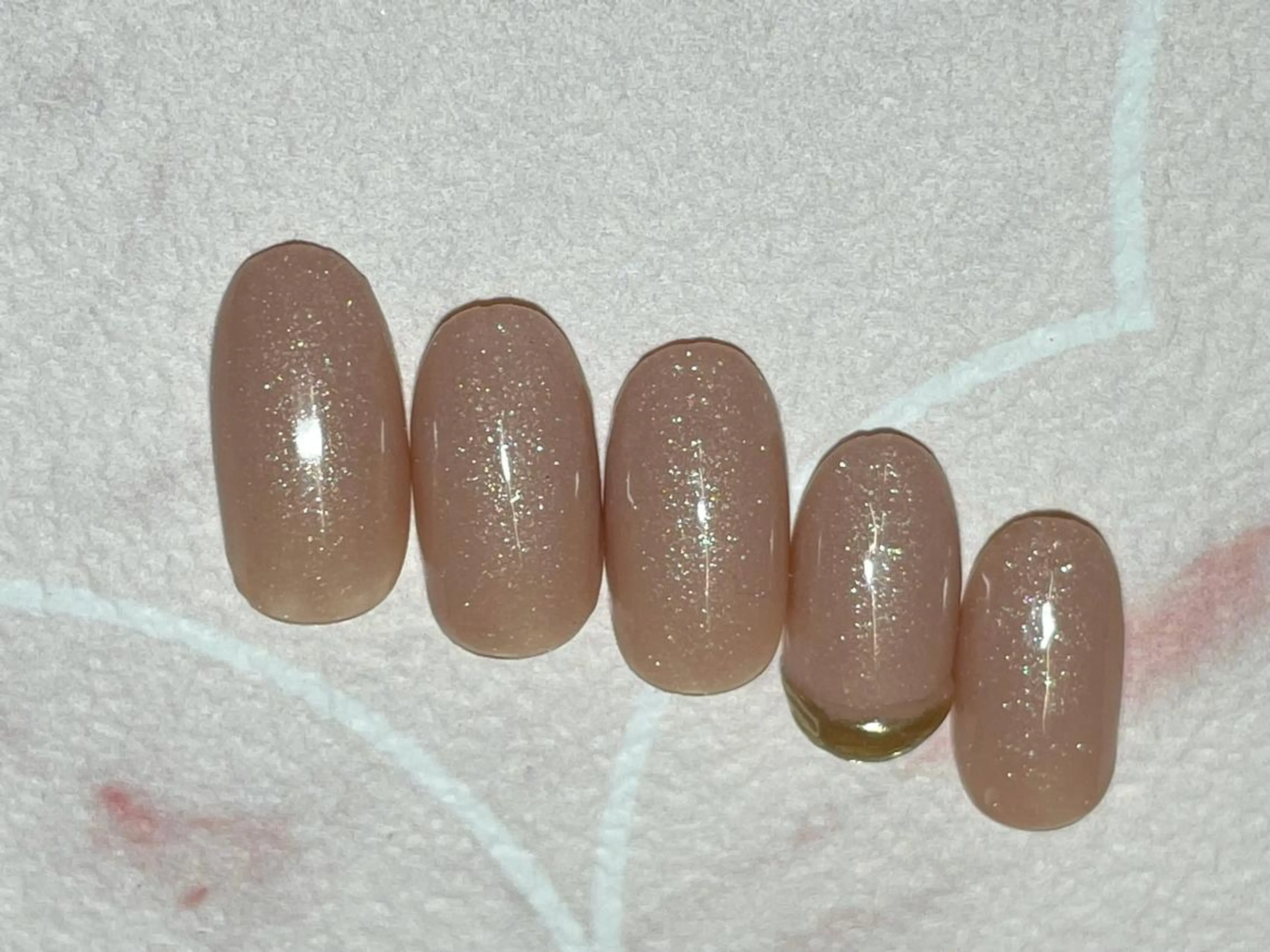 ネイル アートネイル ワンカラーネイル アクアライズ所属・アクア ライズのネイルデザイン