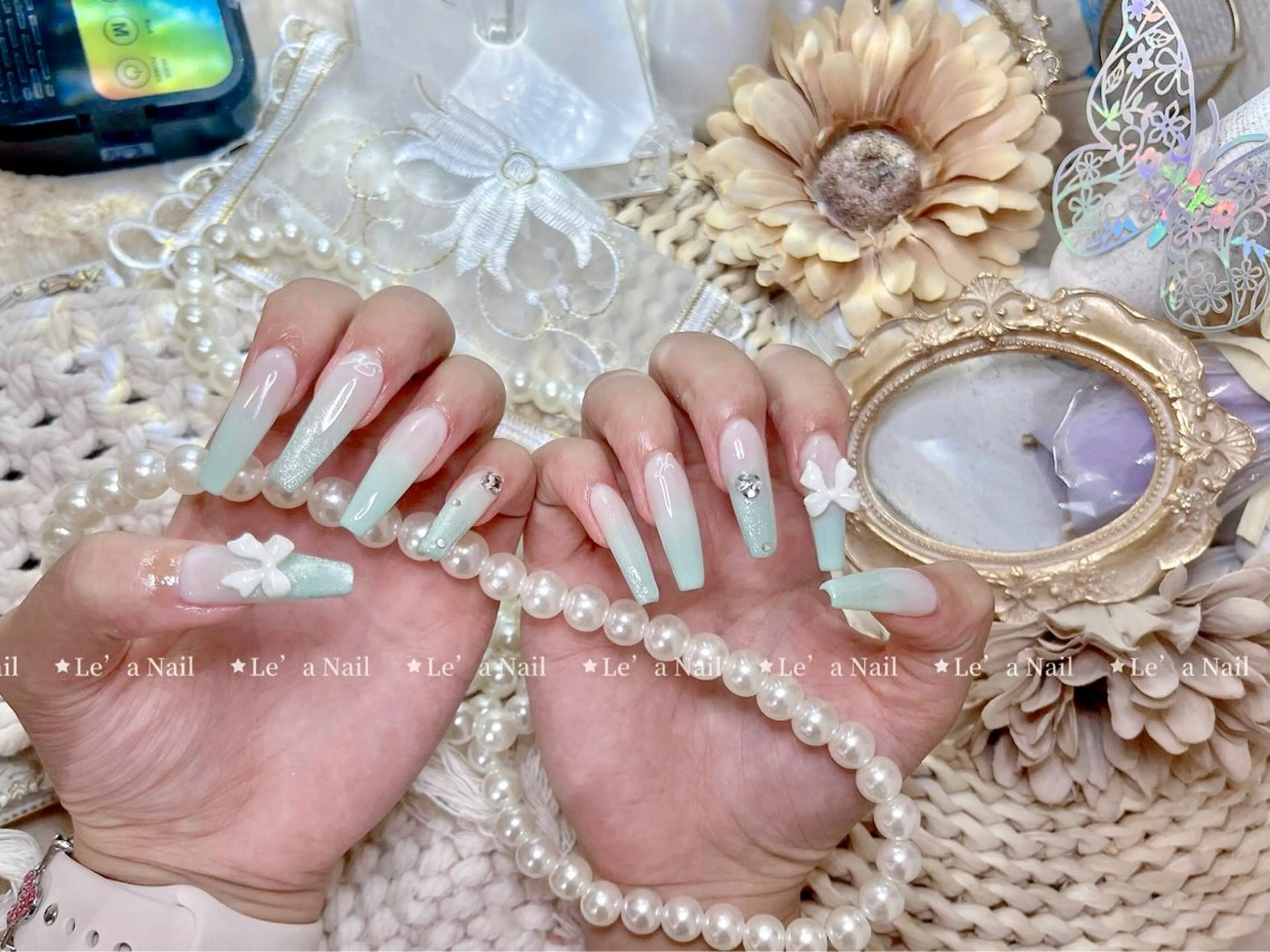 ネイル スカルプ専門 Lea  nailのネイルデザイン