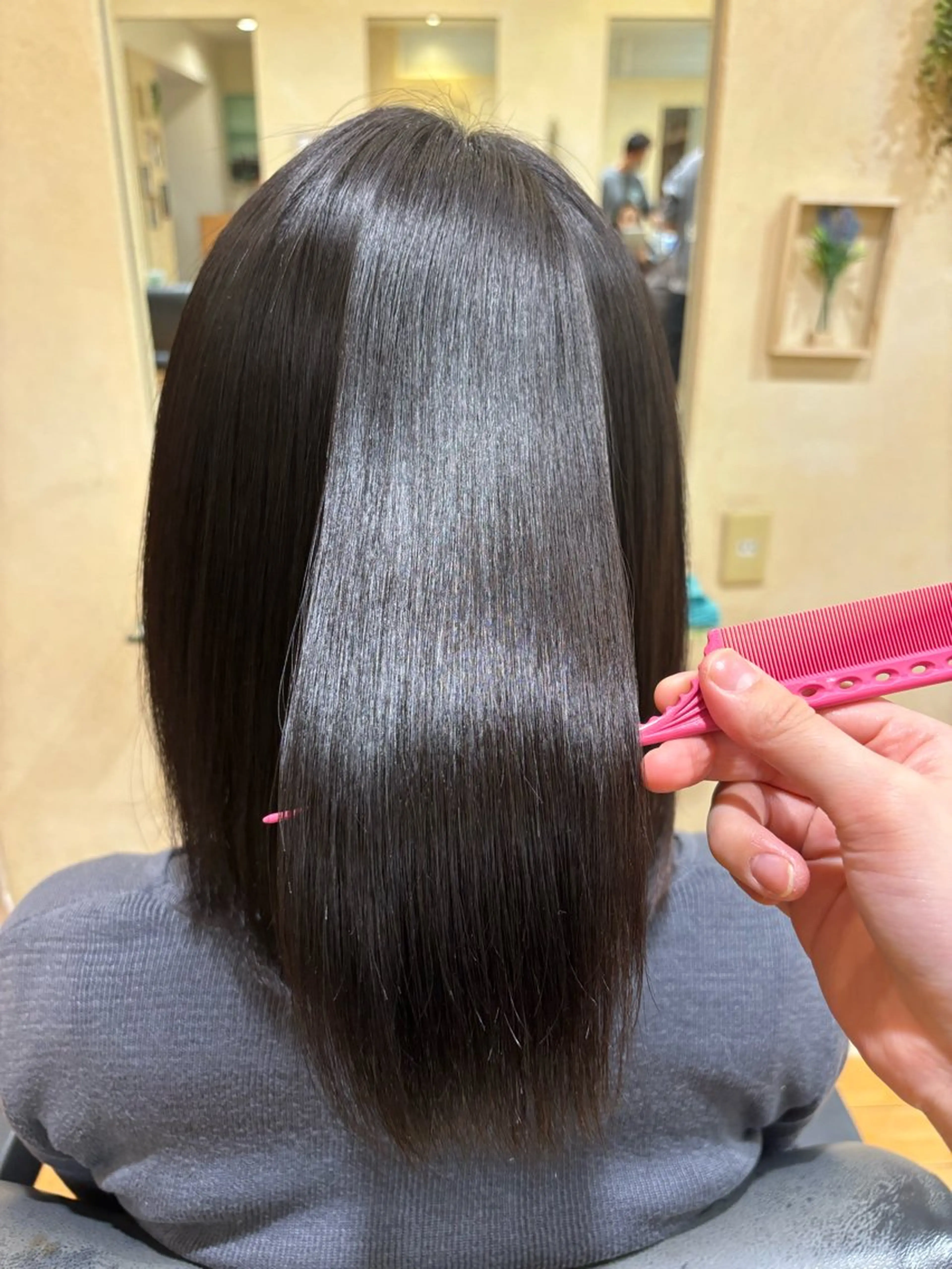 ミディアム トリートメント ヘッドスパ 井上 未悠のヘアスタイル