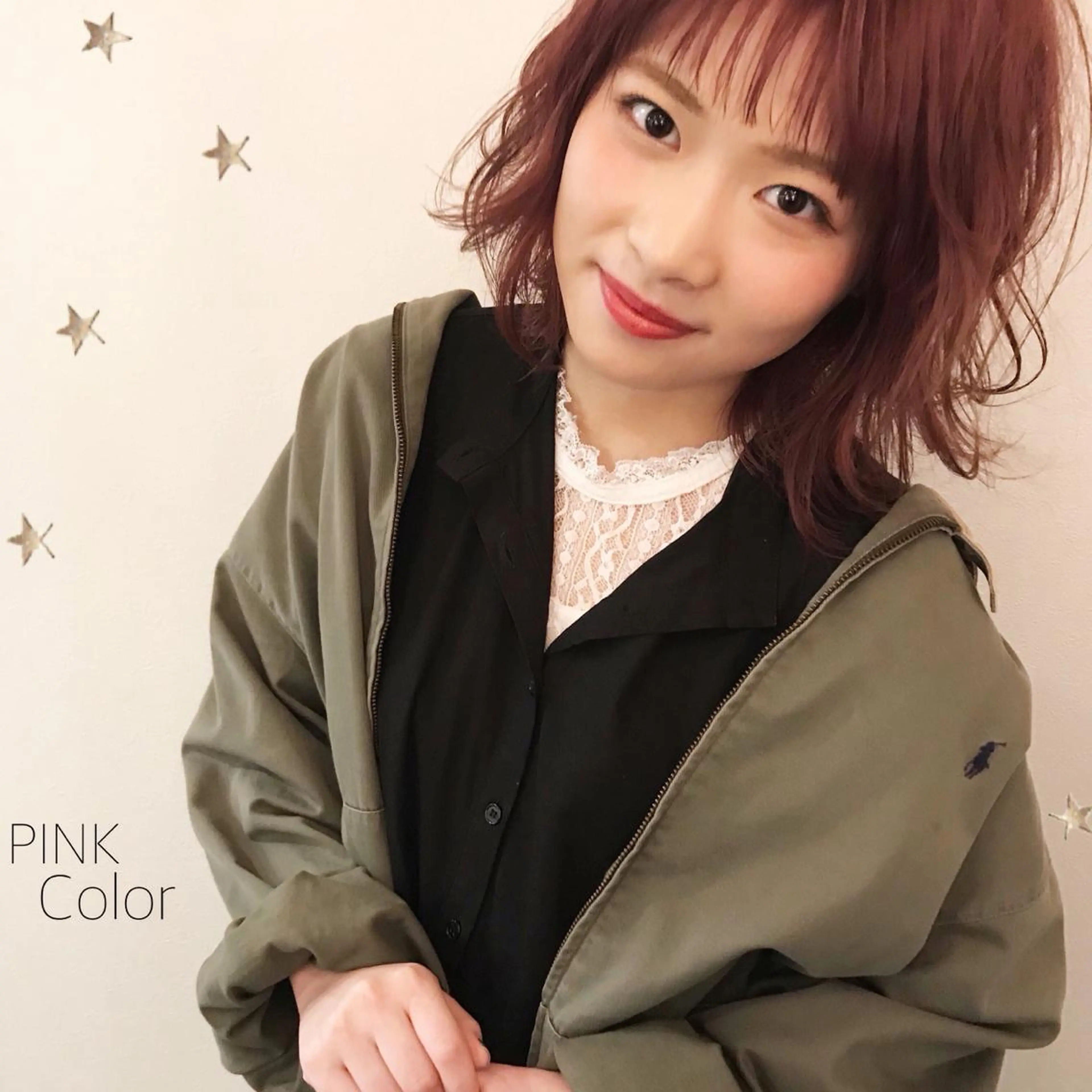 ミディアム カラー salon AKIRA所属・市川 千夏のヘアスタイル