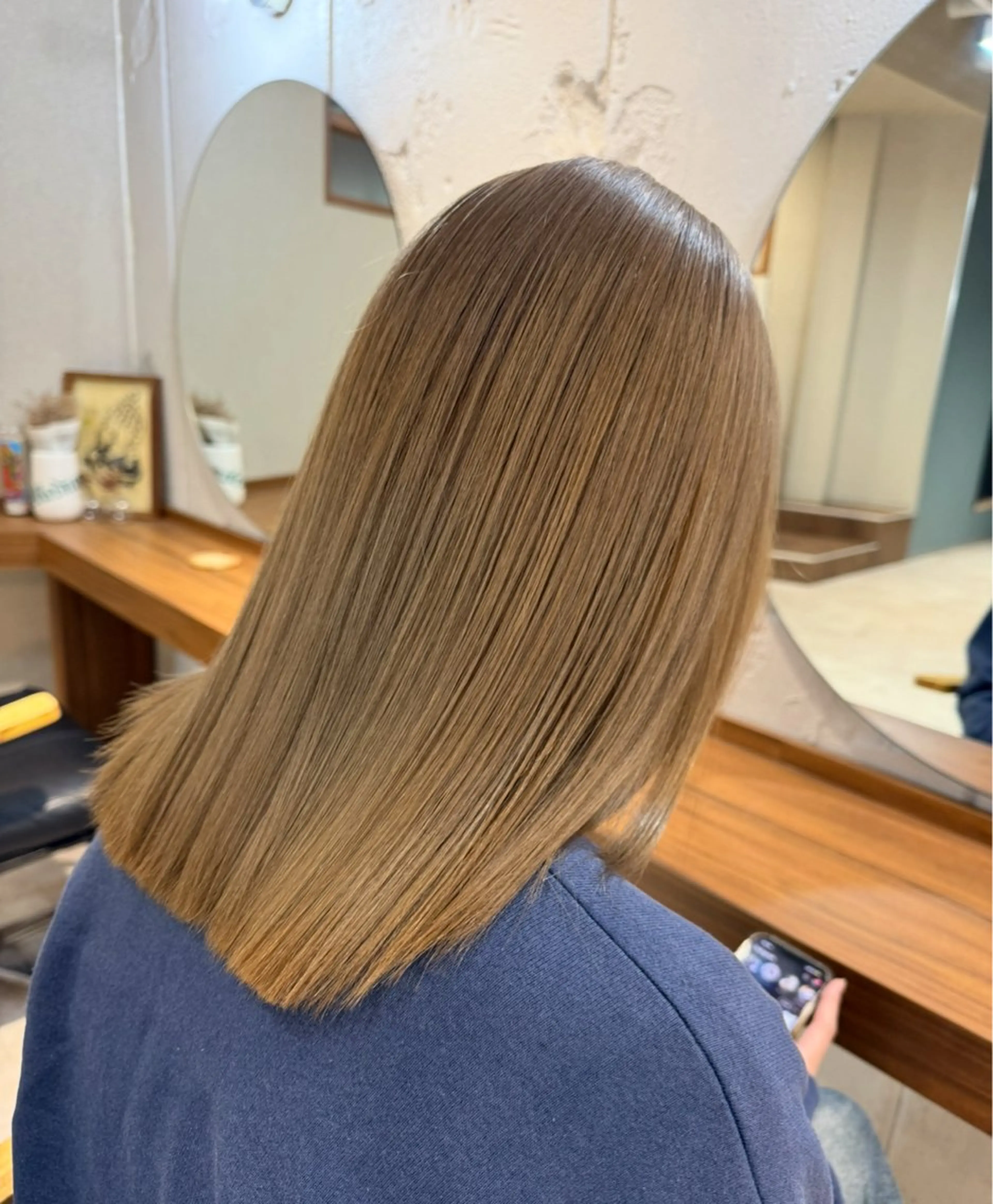 カラー 岡本 太陽☀️のヘアスタイル