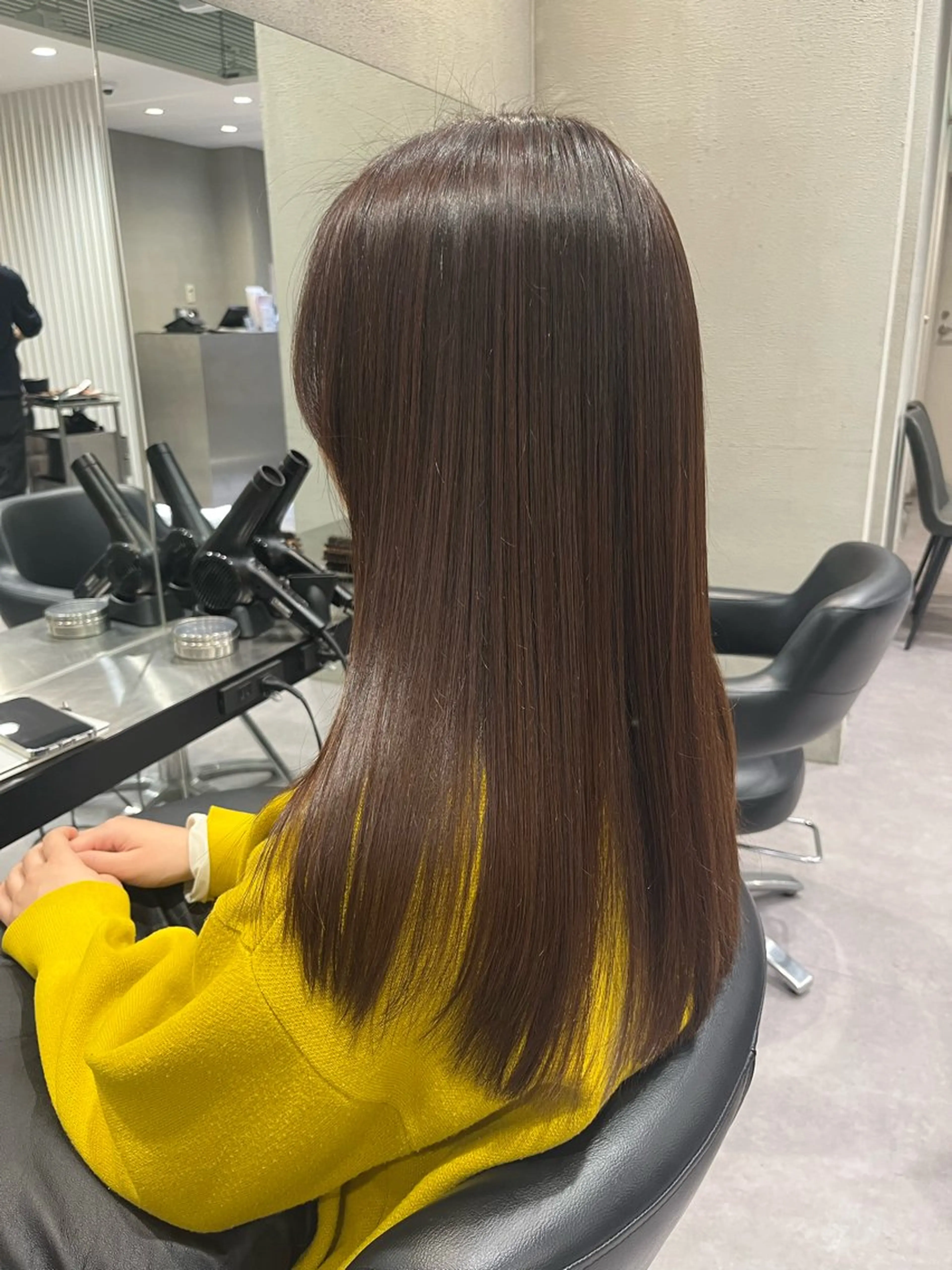 ロング カラー パーマ 🌈艶髪/髪質改善 新宿itouのヘアスタイル