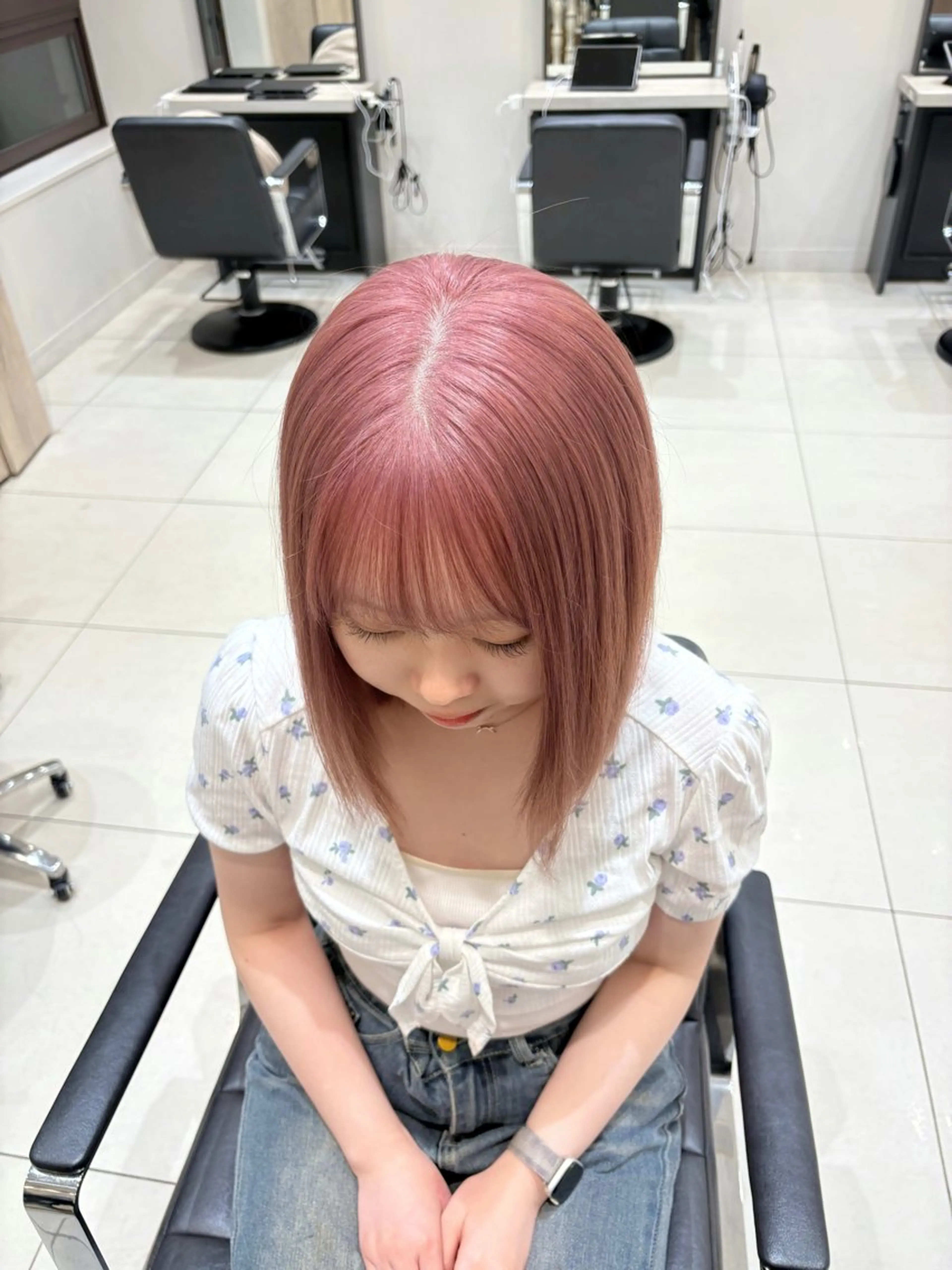 カラー ヘアカラー nozomi ‎‎🤍のヘアスタイル