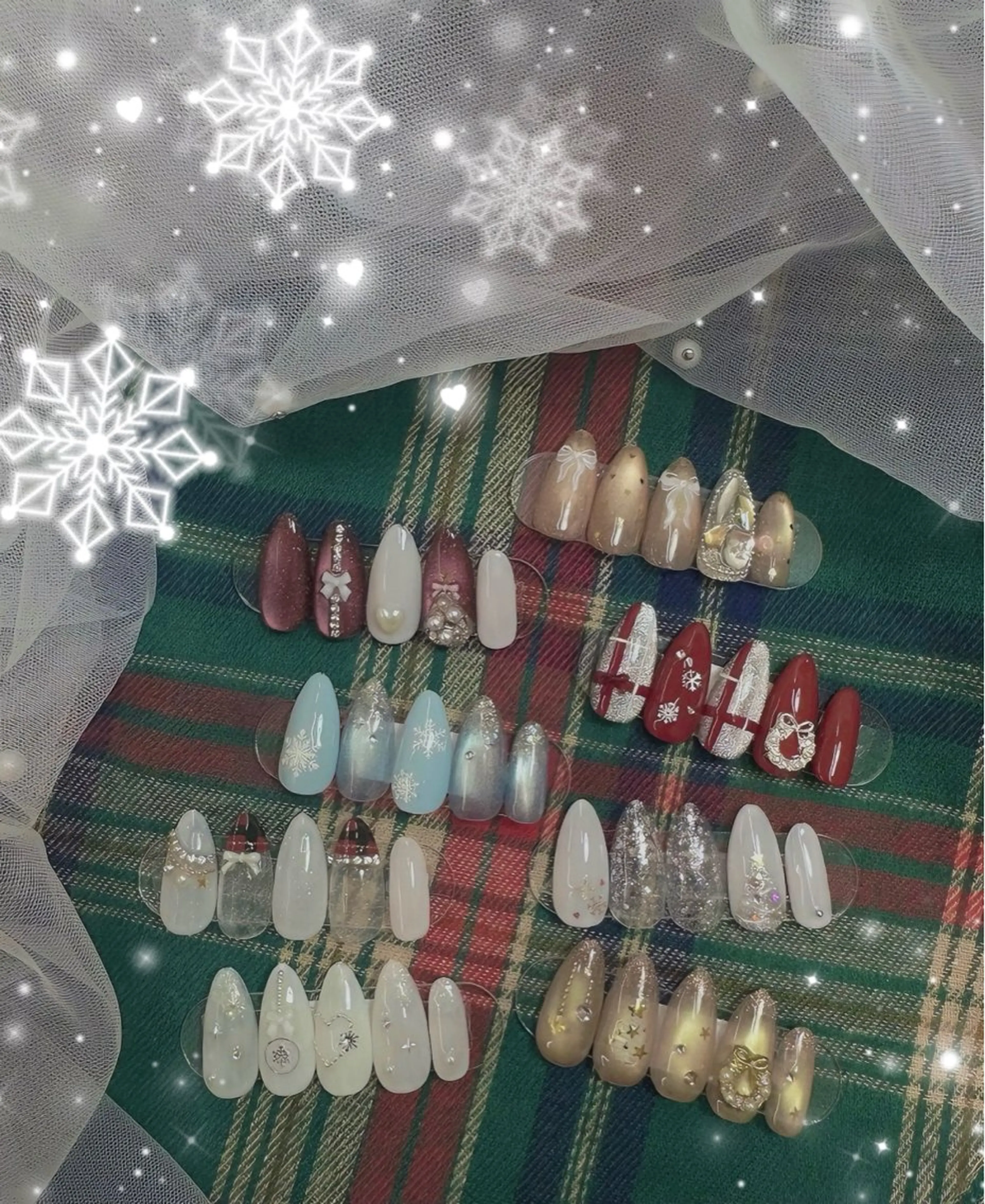 ネイル 冬ネイル クリスマス Pawtique SAYAKAのネイルデザイン