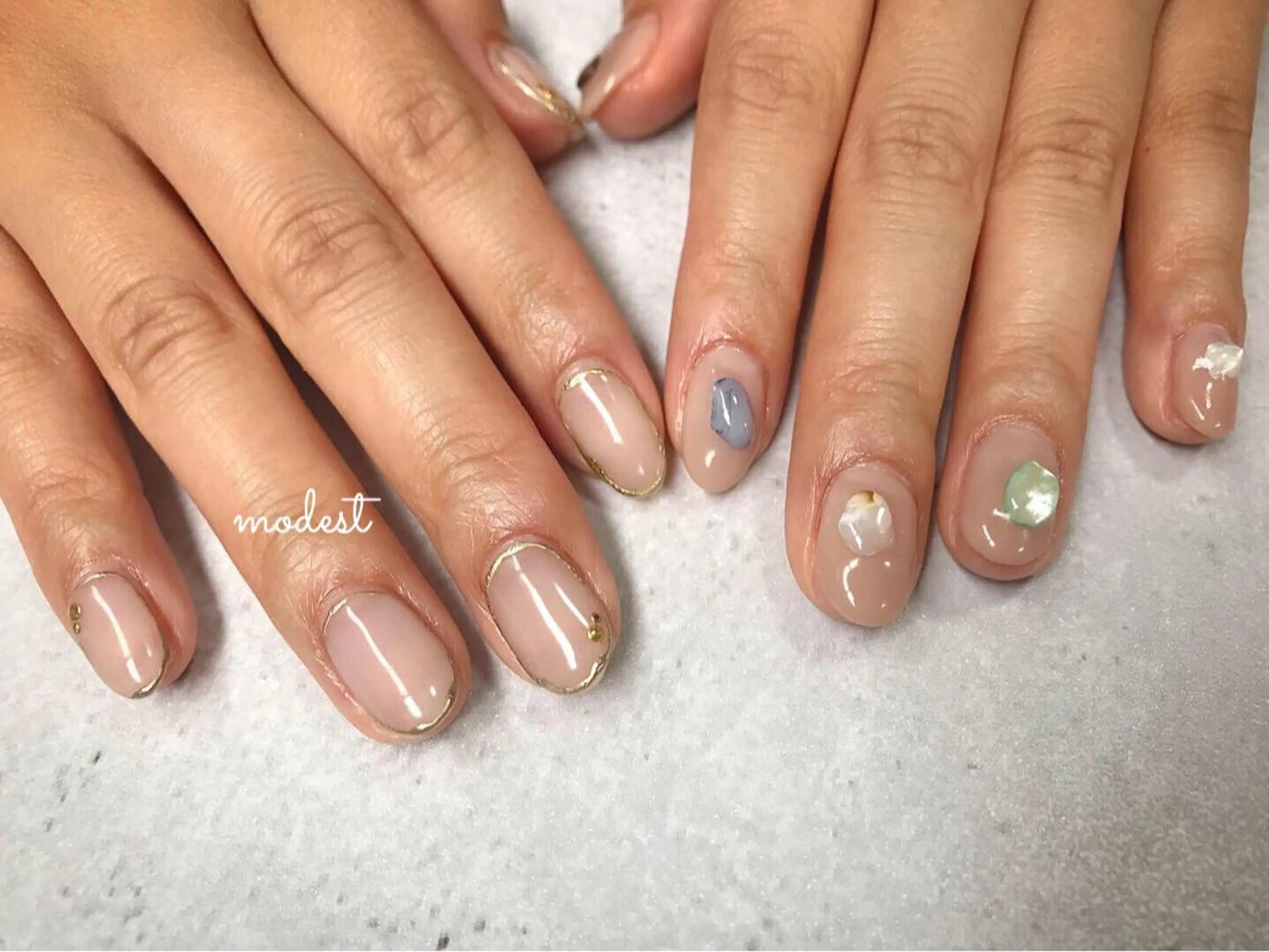 ネイル 久田 悠佳のネイルデザイン