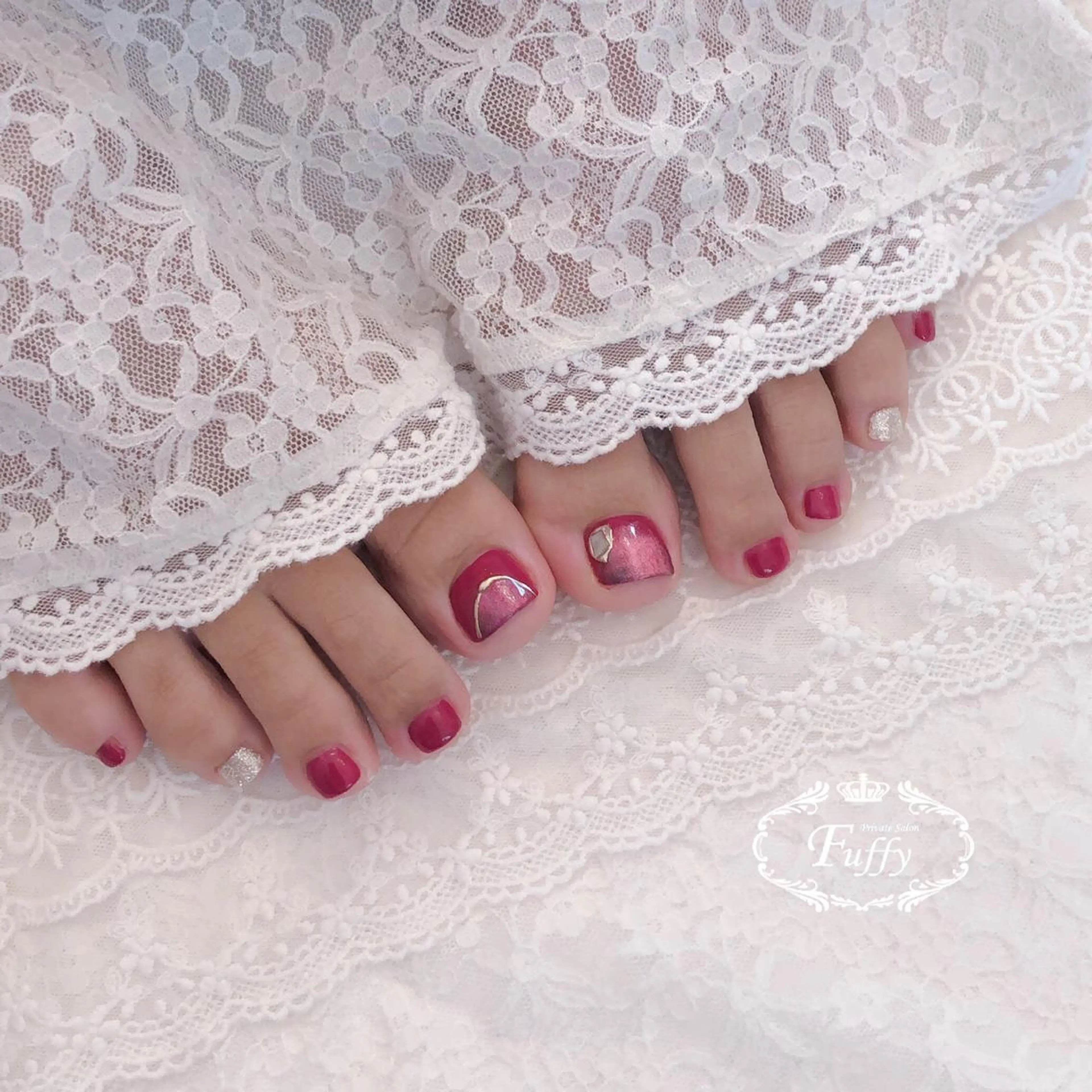 ネイル フットネイル Fuffy所属・フーフィー Fuffyのネイルデザイン