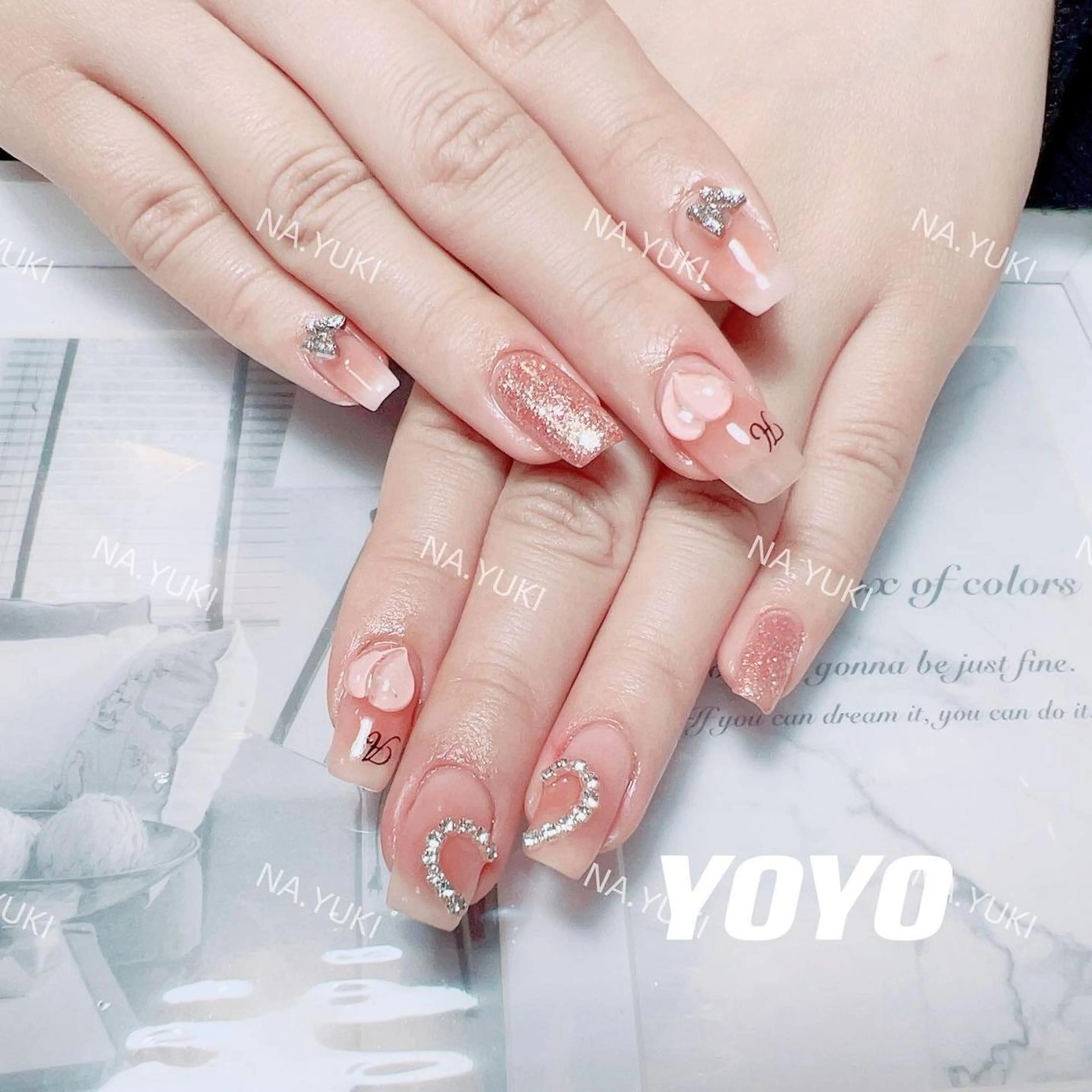 ネイル ハンドネイル ハンドケア YUKI 💗 渋谷店のネイルデザイン