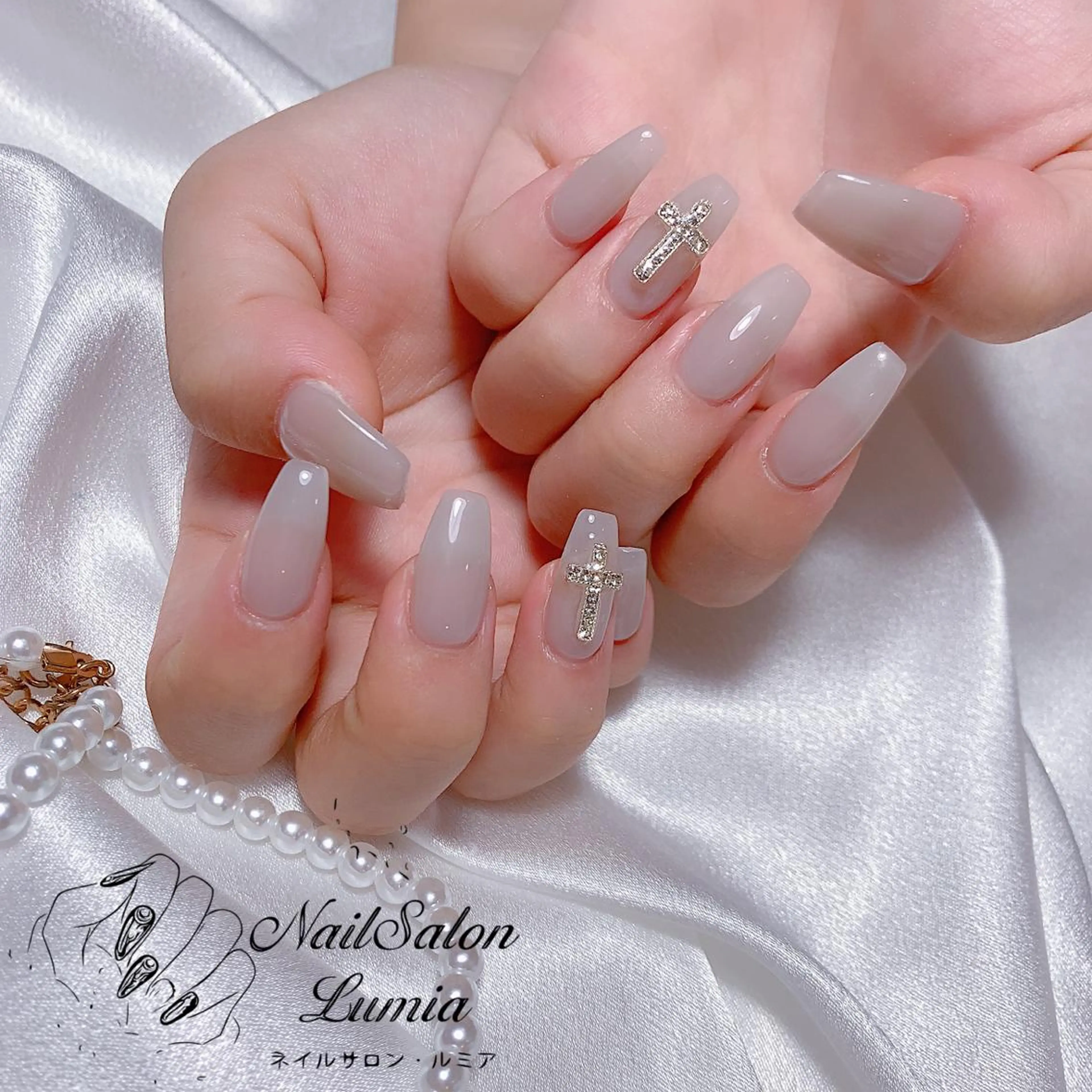 ネイル ハンドネイル ネイルサロン ルミア Lumia 店長のネイルデザイン